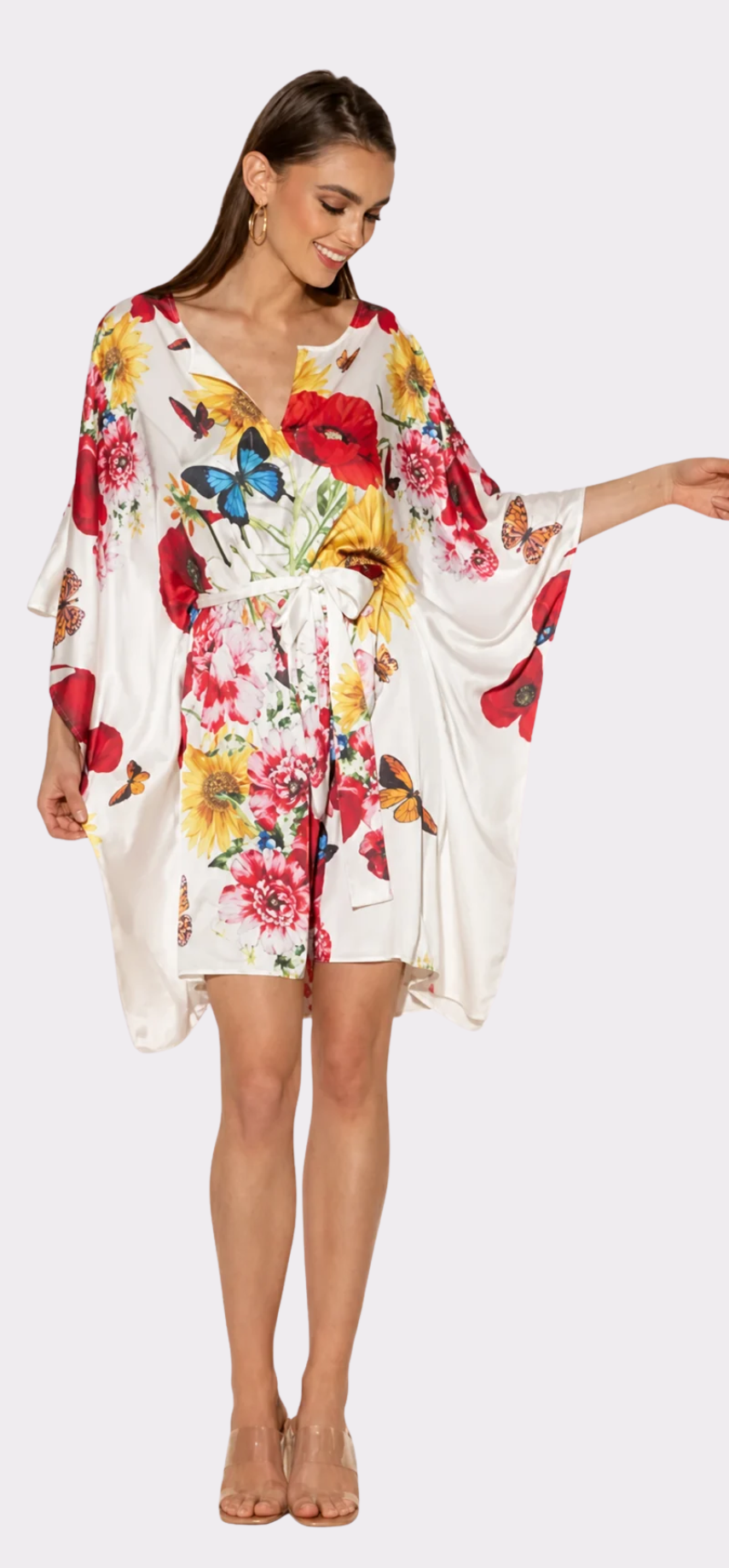 Bouquet Short Caftan