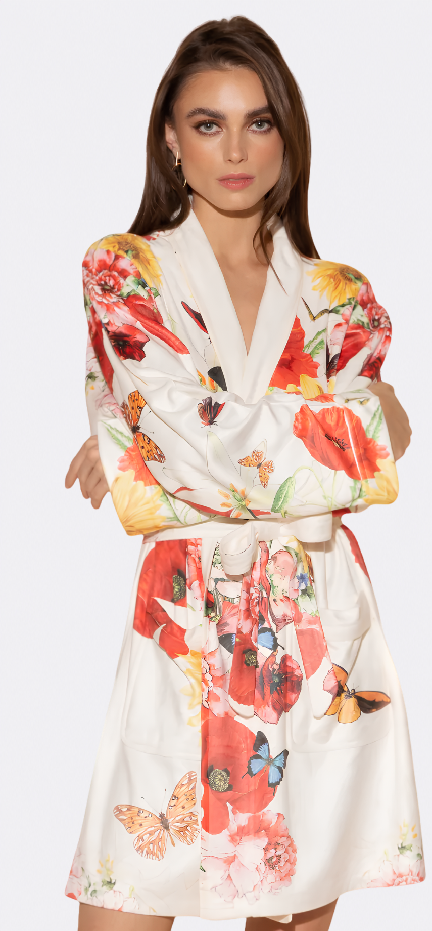Bouquet Short Robe
