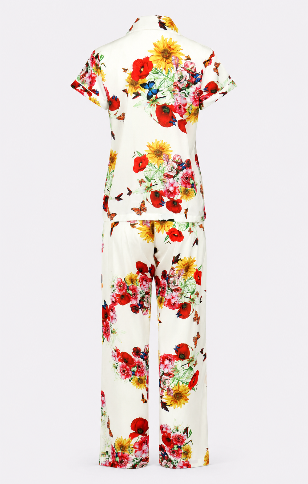 Bouquet Short Sleeve & Pant PJ Set