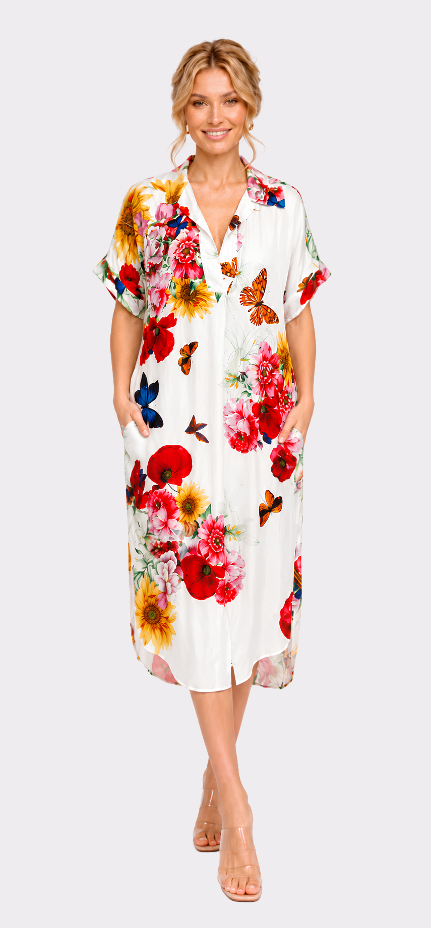 Bouquet Sophie Dress with Pockets