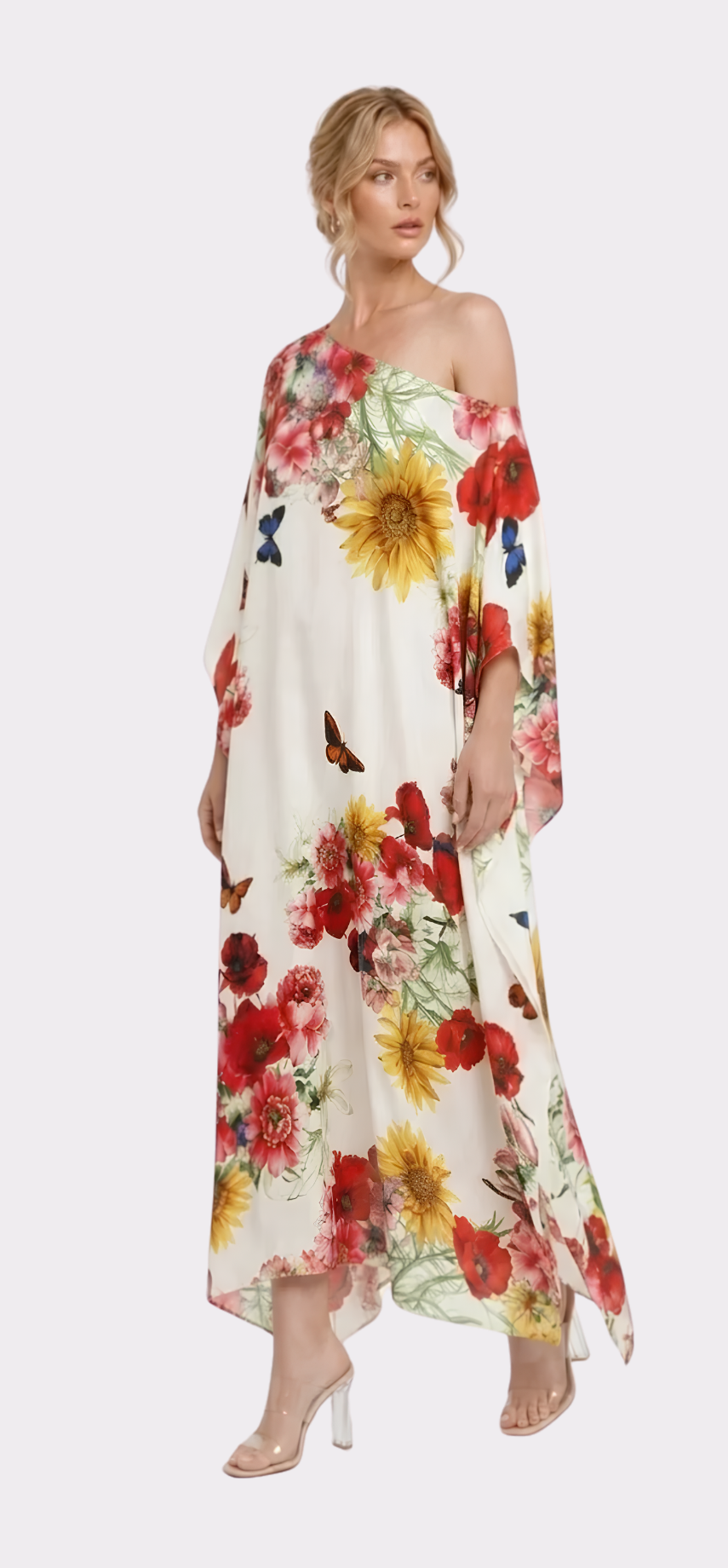 Bouquet Three-in-One Maxi Dress