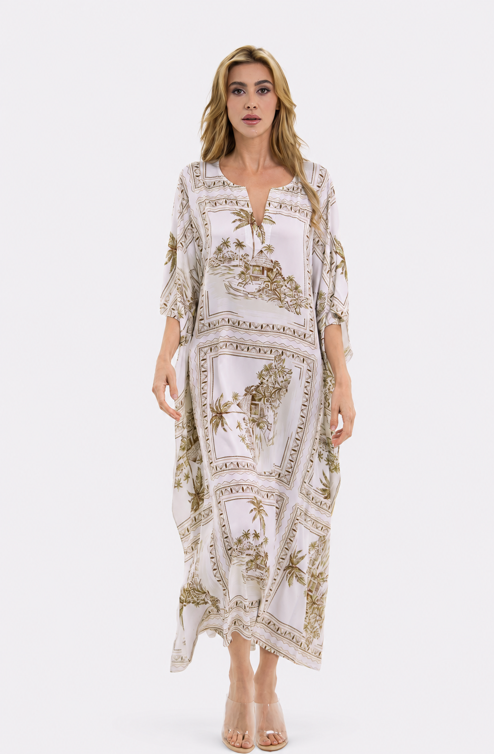 Bungalow Golden Long Caftan