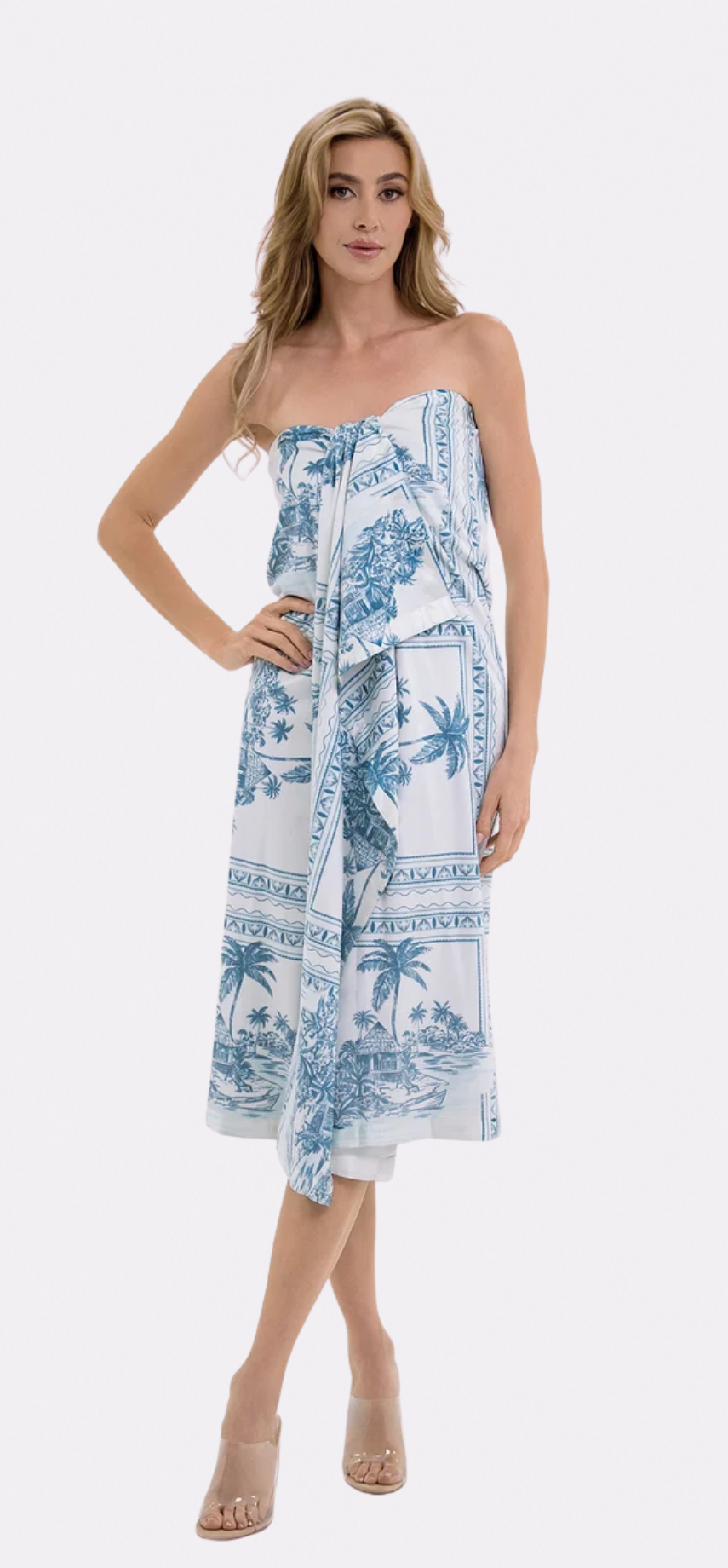Bungalow Blue Absorbent Blanket Towel