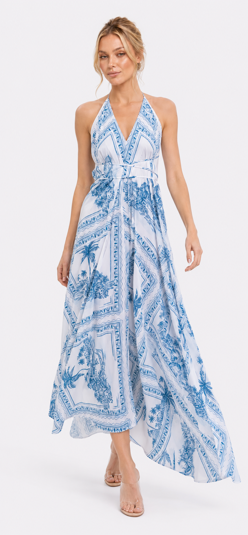 Bungalow Blue Infinity Dress