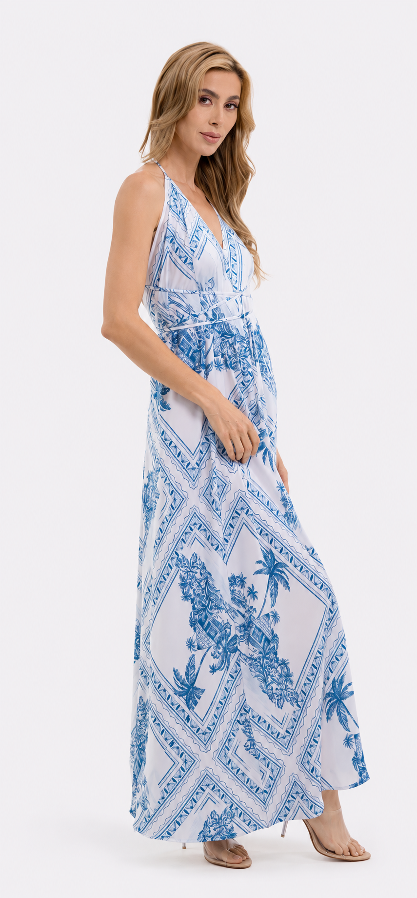 Bungalow Blue Infinity Dress