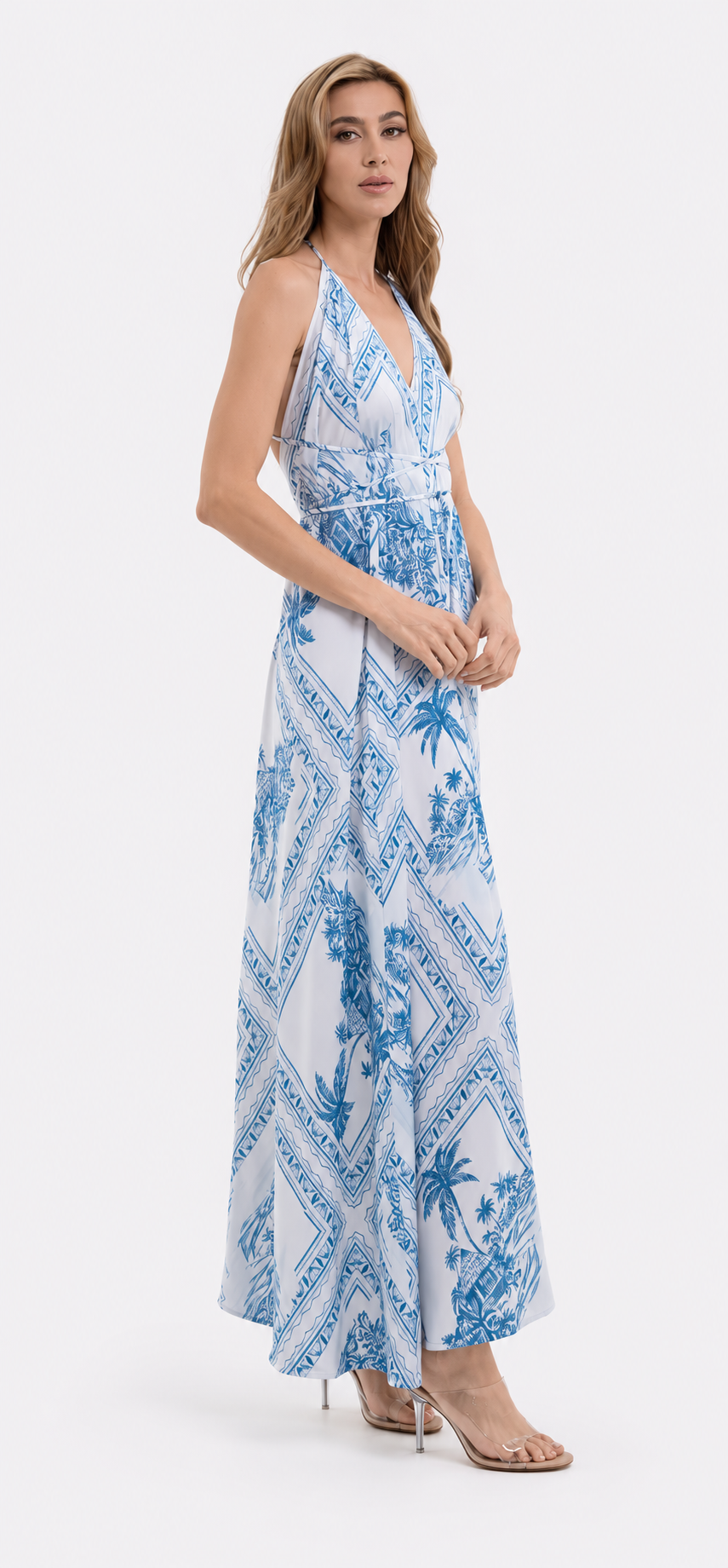 Bungalow Blue Infinity Dress