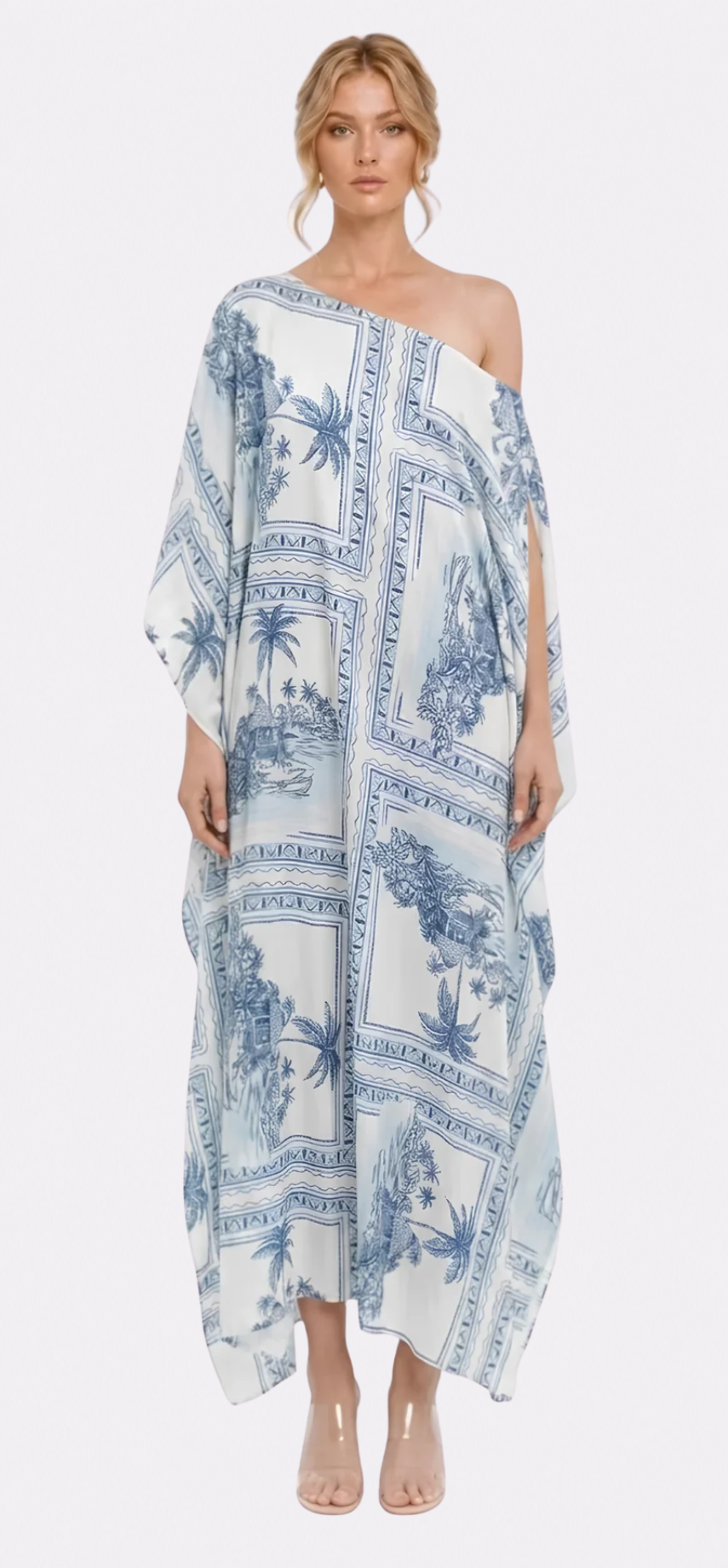 Bungalow Blue Three-in-One Maxi Dress