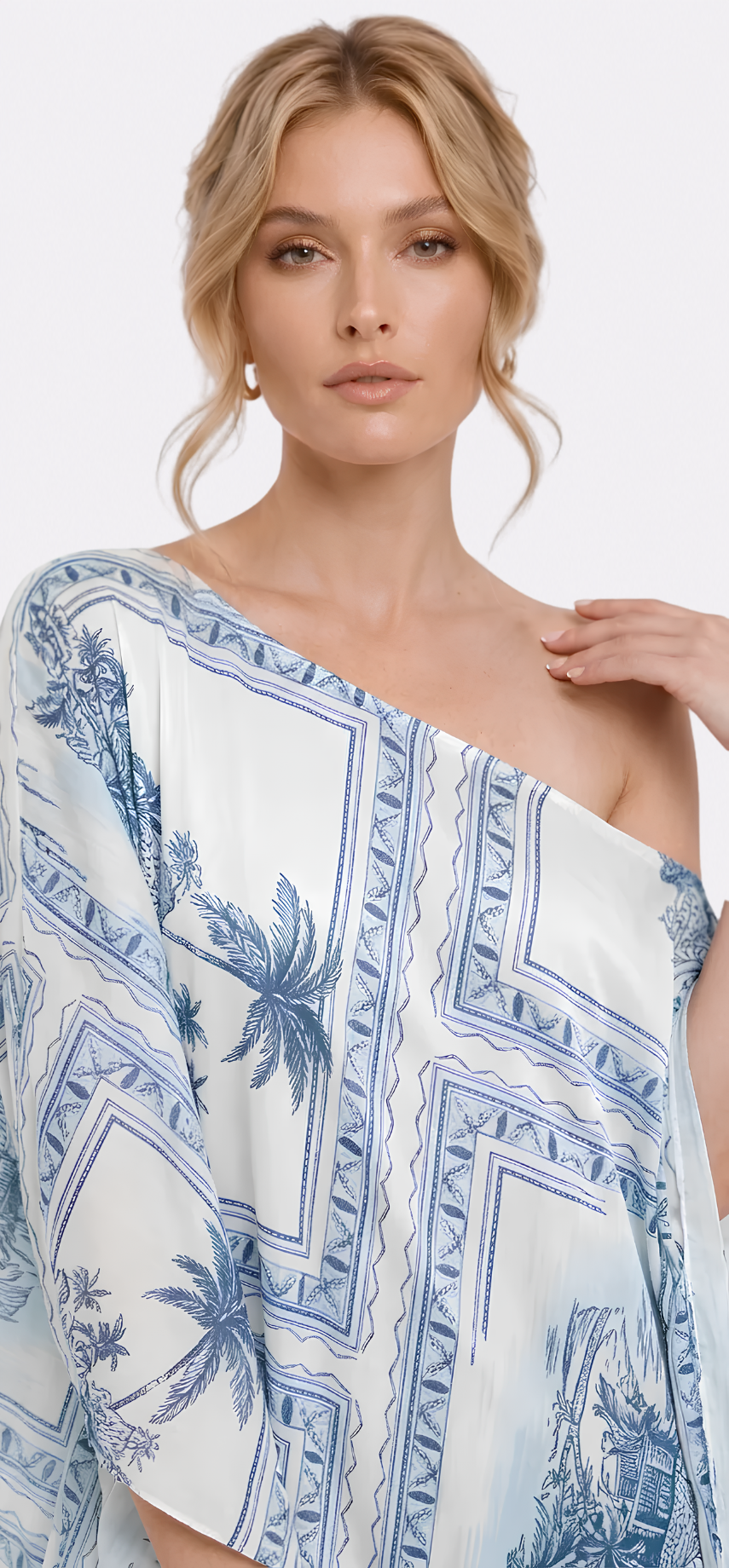 Bungalow Blue Three-in-One Maxi Dress
