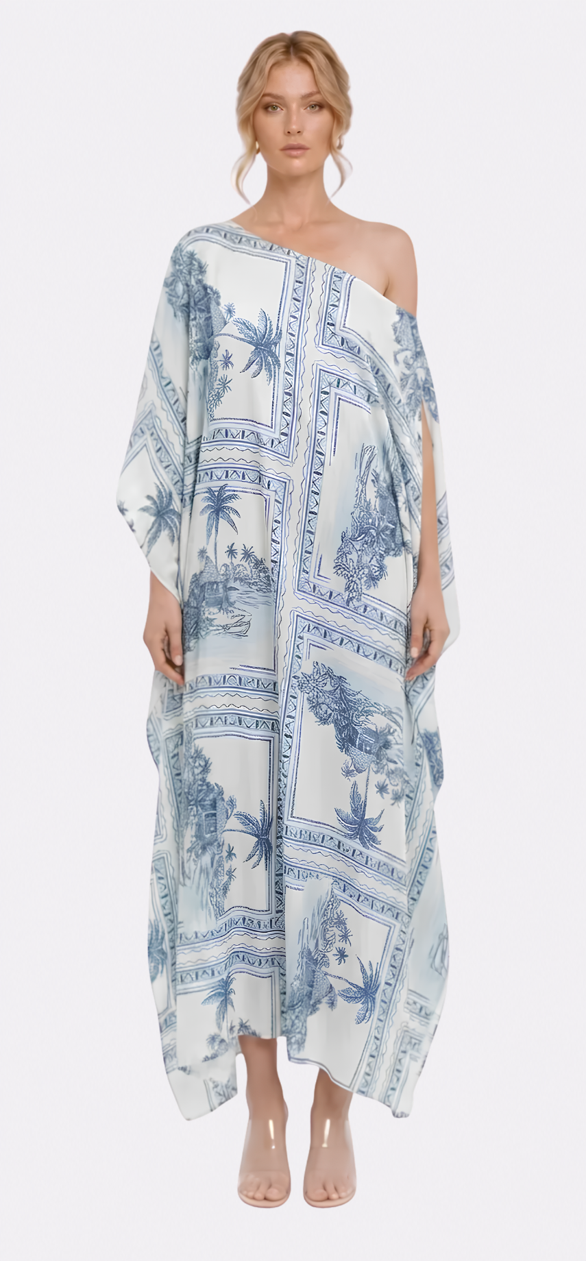 Bungalow Blue Three-in-One Maxi Dress