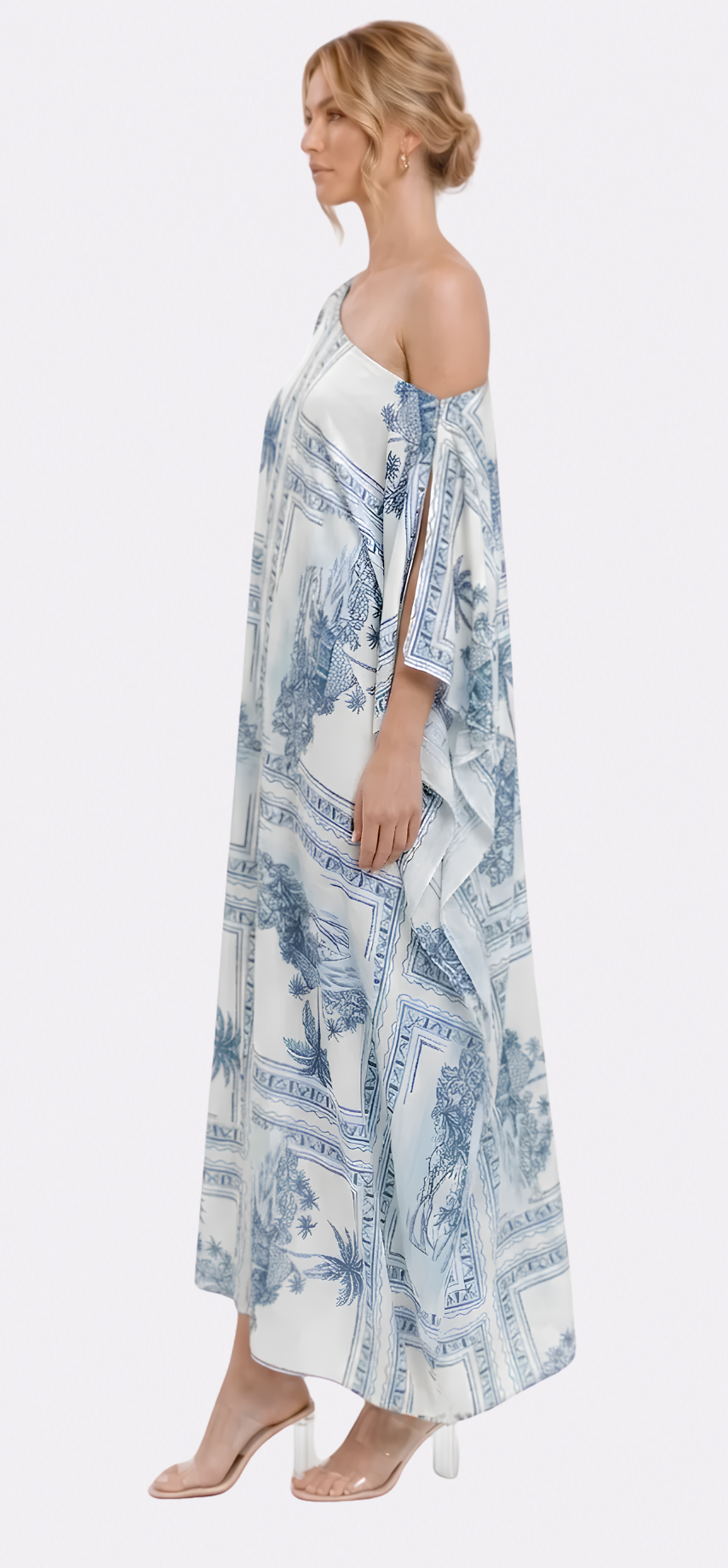 Bungalow Blue Three-in-One Maxi Dress