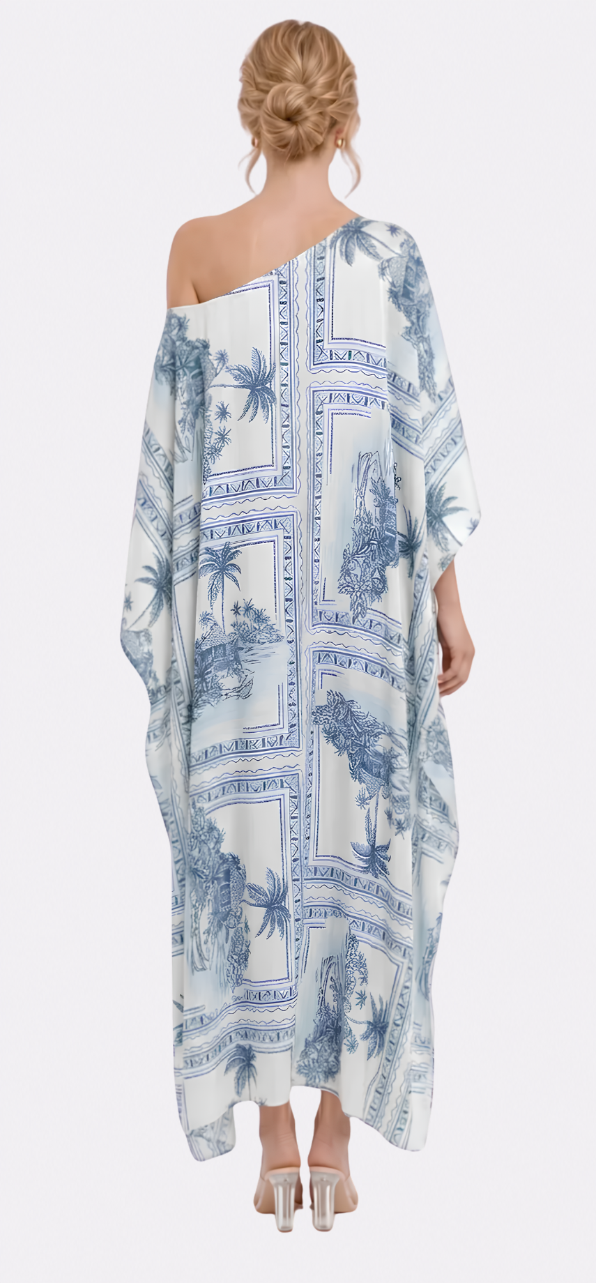 Bungalow Blue Three-in-One Maxi Dress