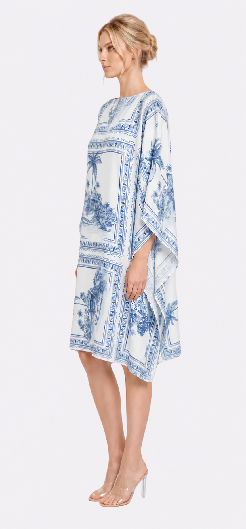 Bungalow Blue Three-in-One Short Dress