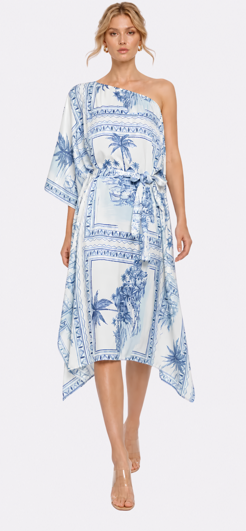 Bungalow Blue Three-in-One Short Dress