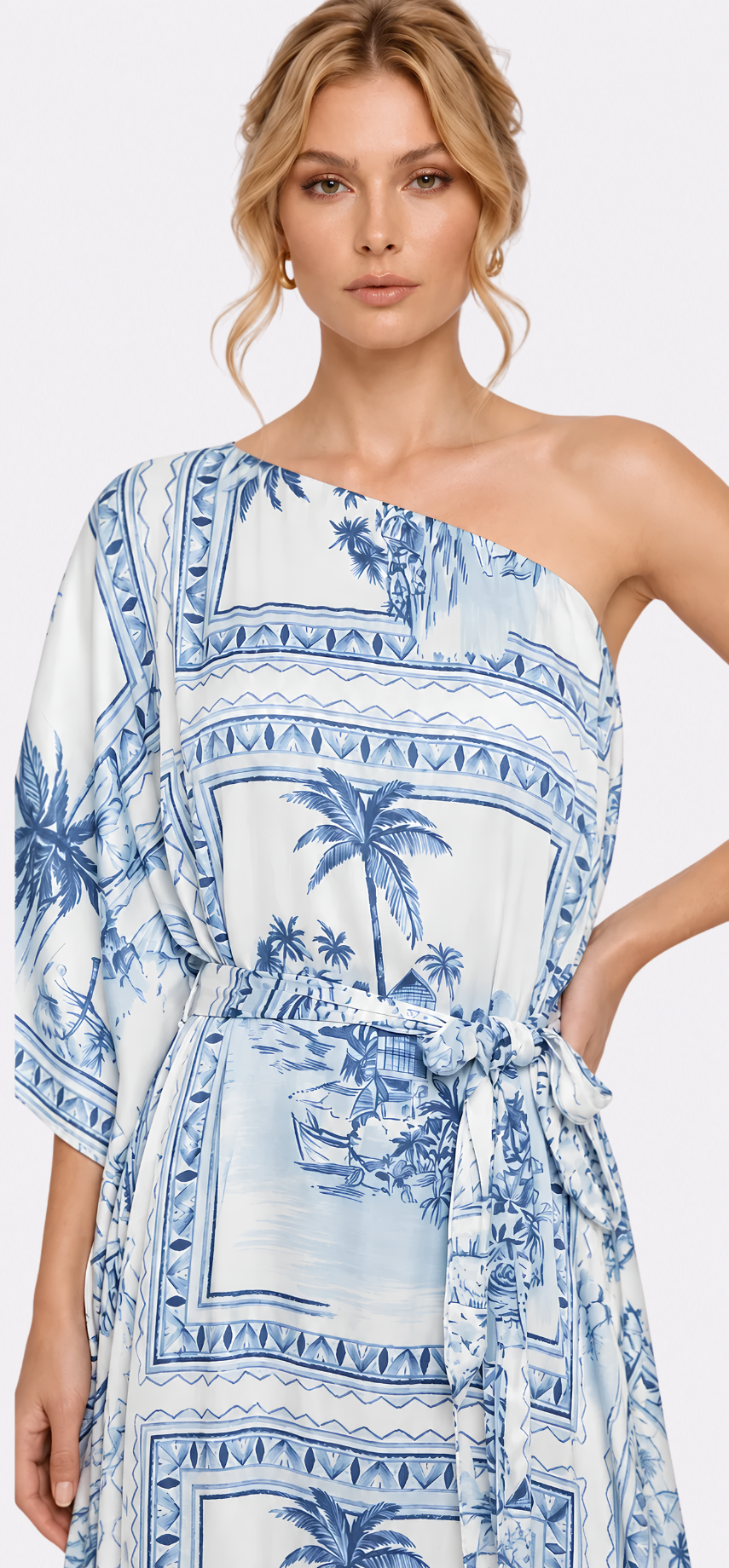 Bungalow Blue Three-in-One Short Dress
