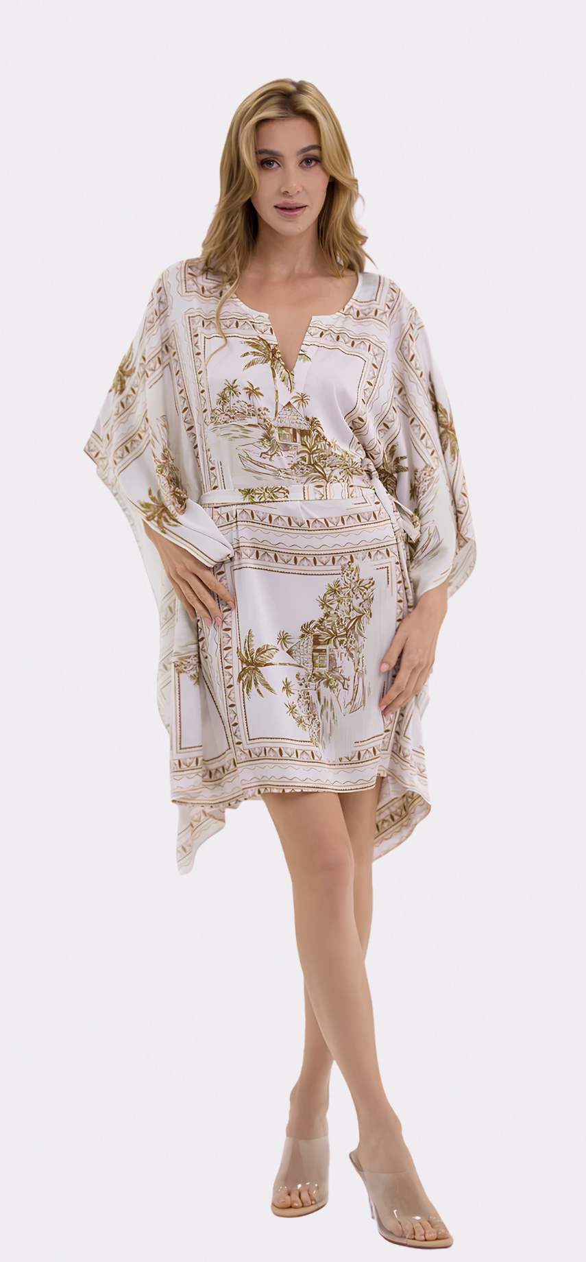 Bungalow Golden Short Caftan