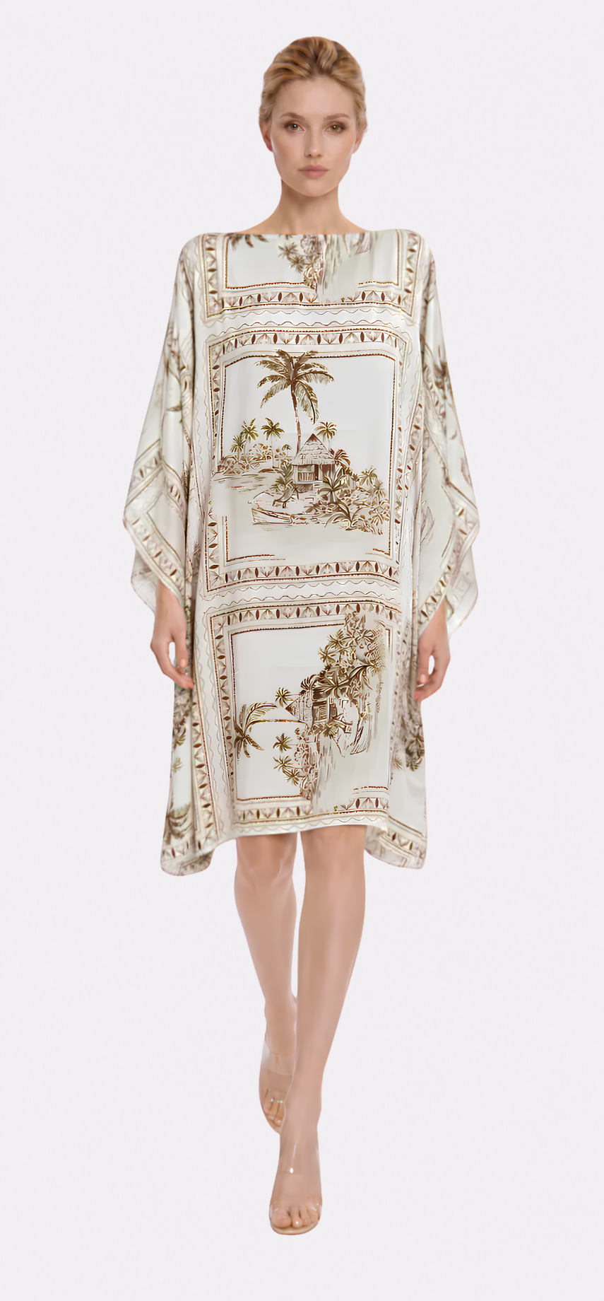 Bungalow Golden Three-in-One Short Dress