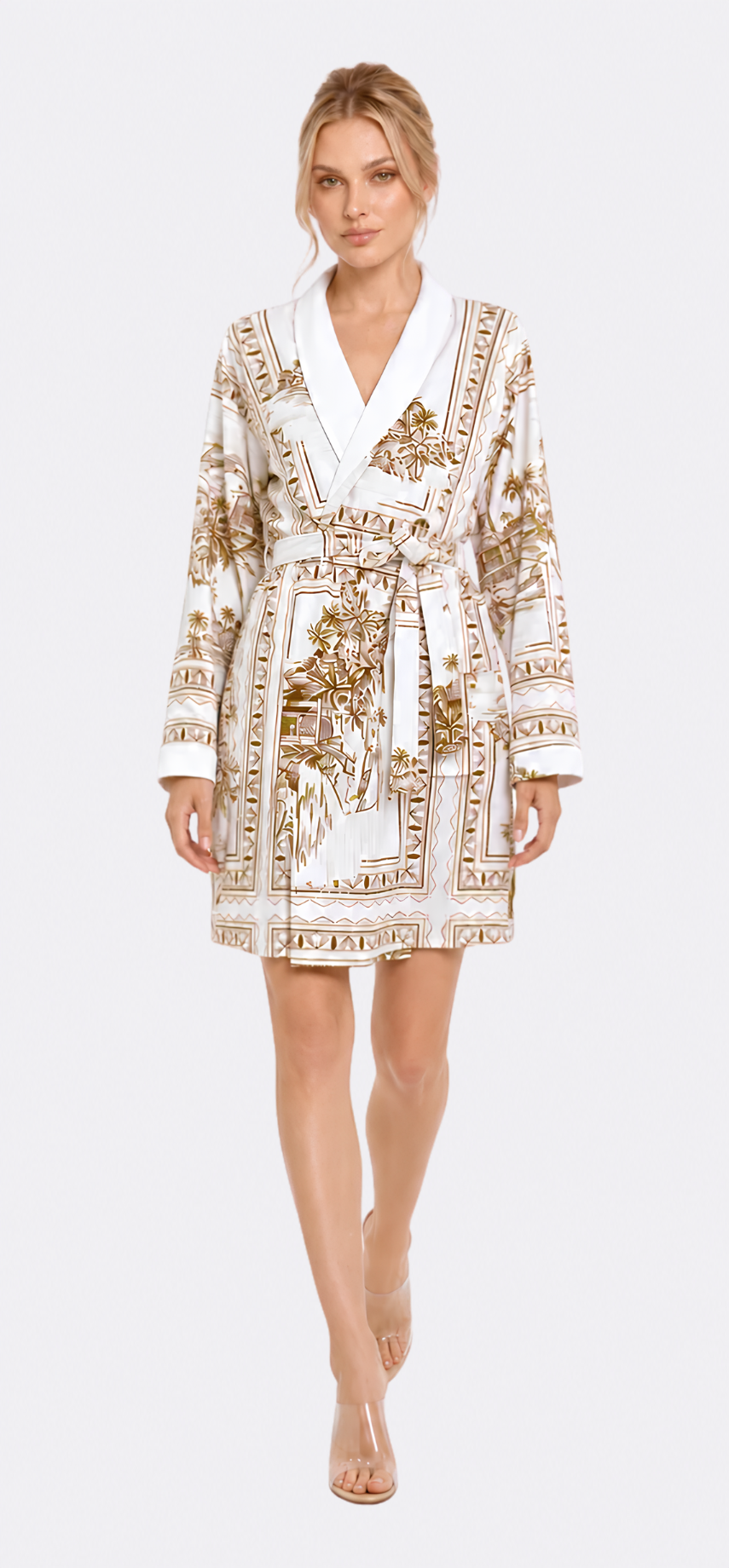 Bungalow Golden Short Robe
