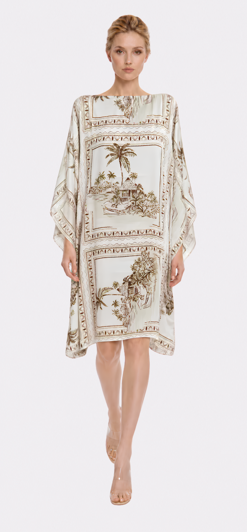 Bungalow Golden Three-in-One Short Dress