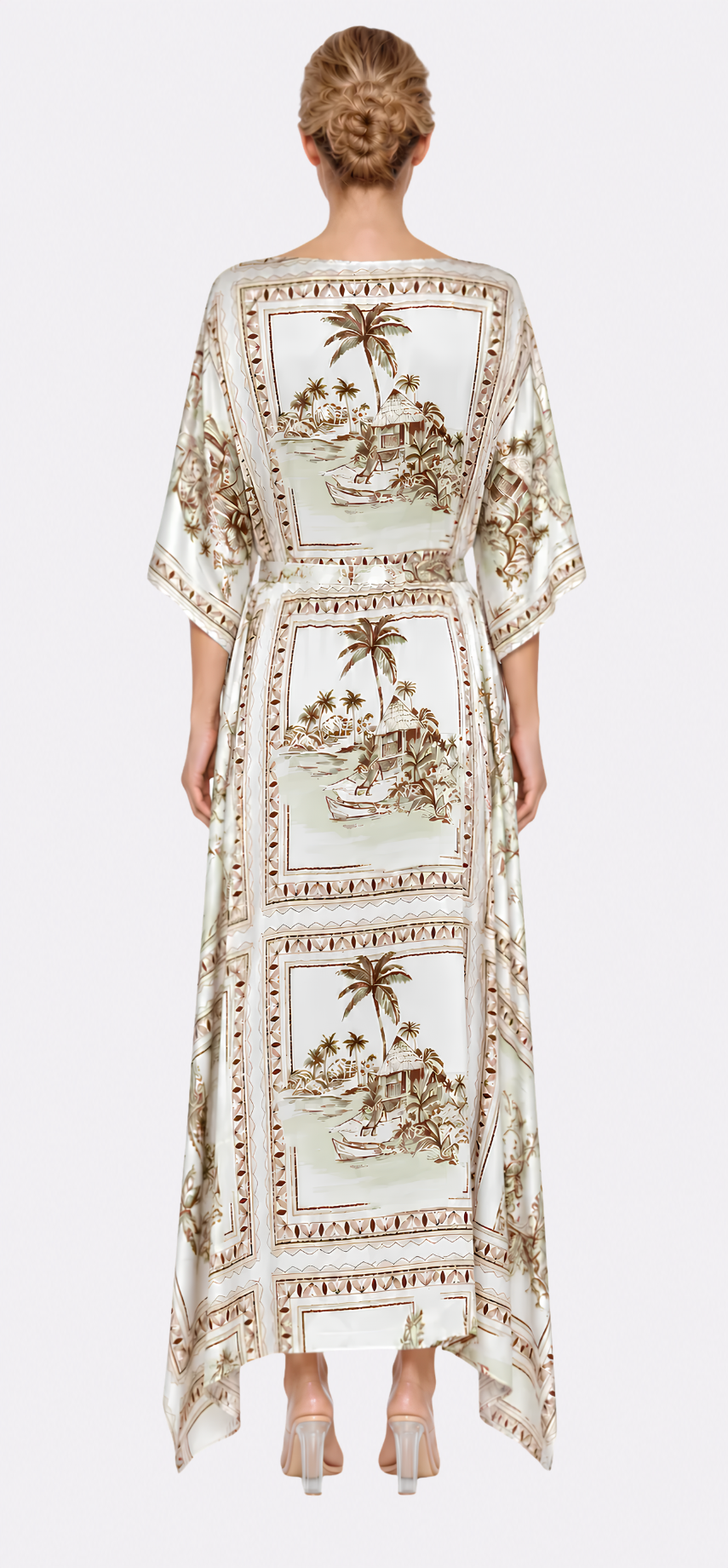 Bungalow Golden Three-in-One Maxi Dress