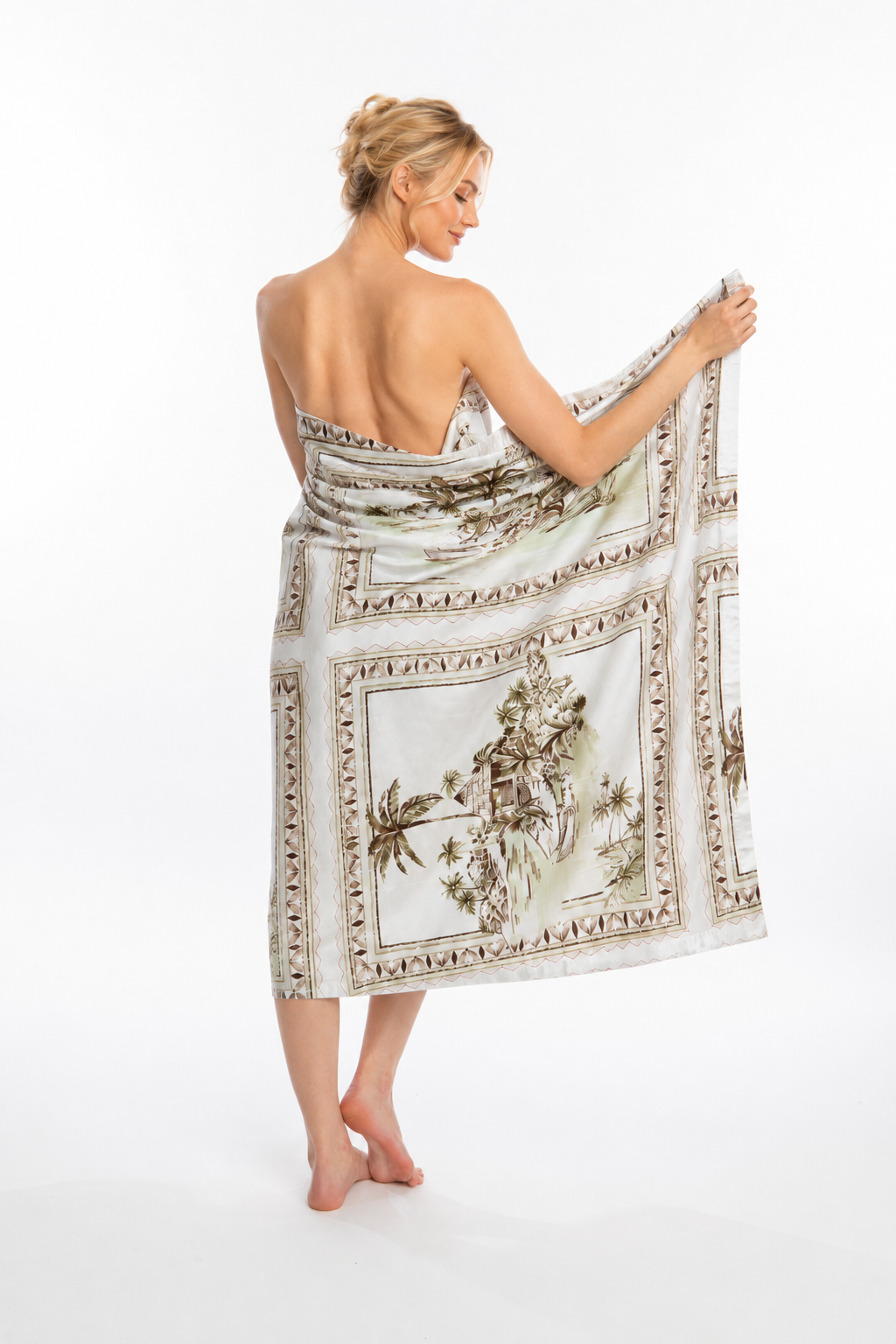Bungalow Golden Brown Absorbent Towel Blanket – 60" x 40"