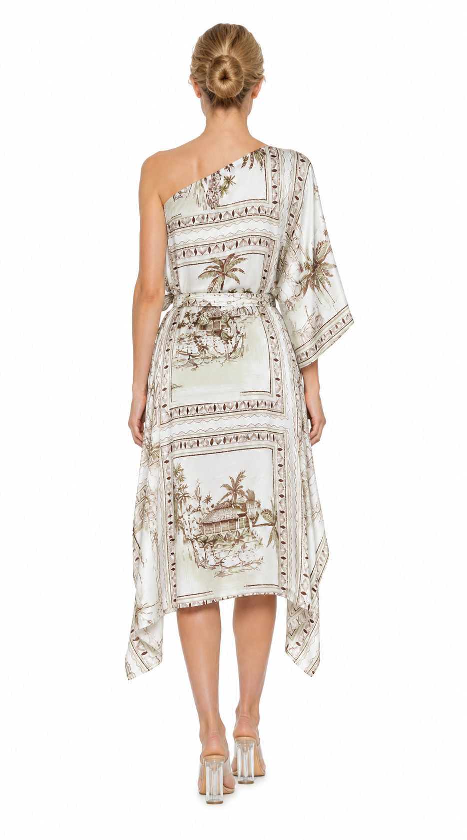Bungalow Golden 3-Way Convertible Short Caftan