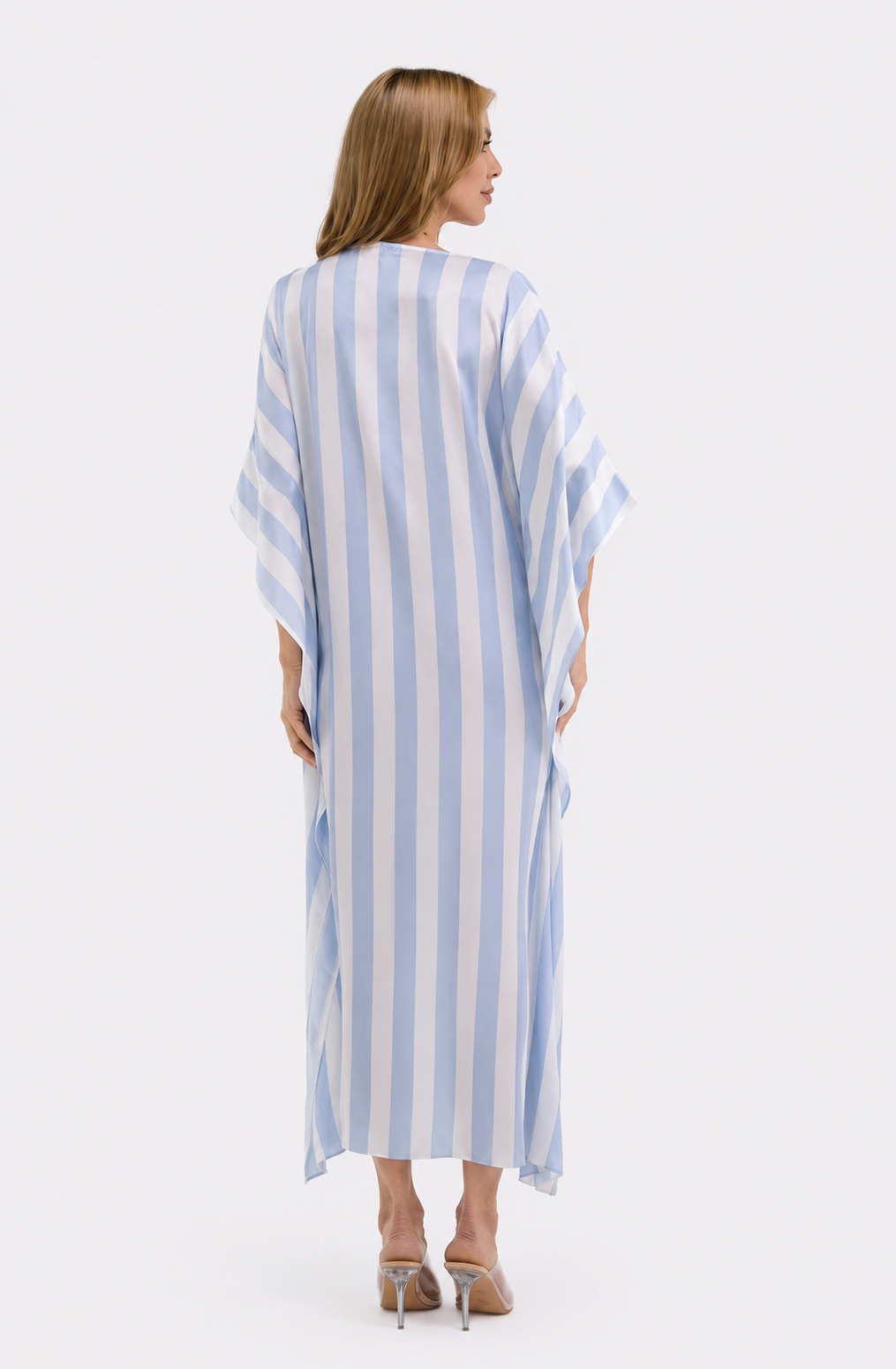 Cabana Blue Long Caftan