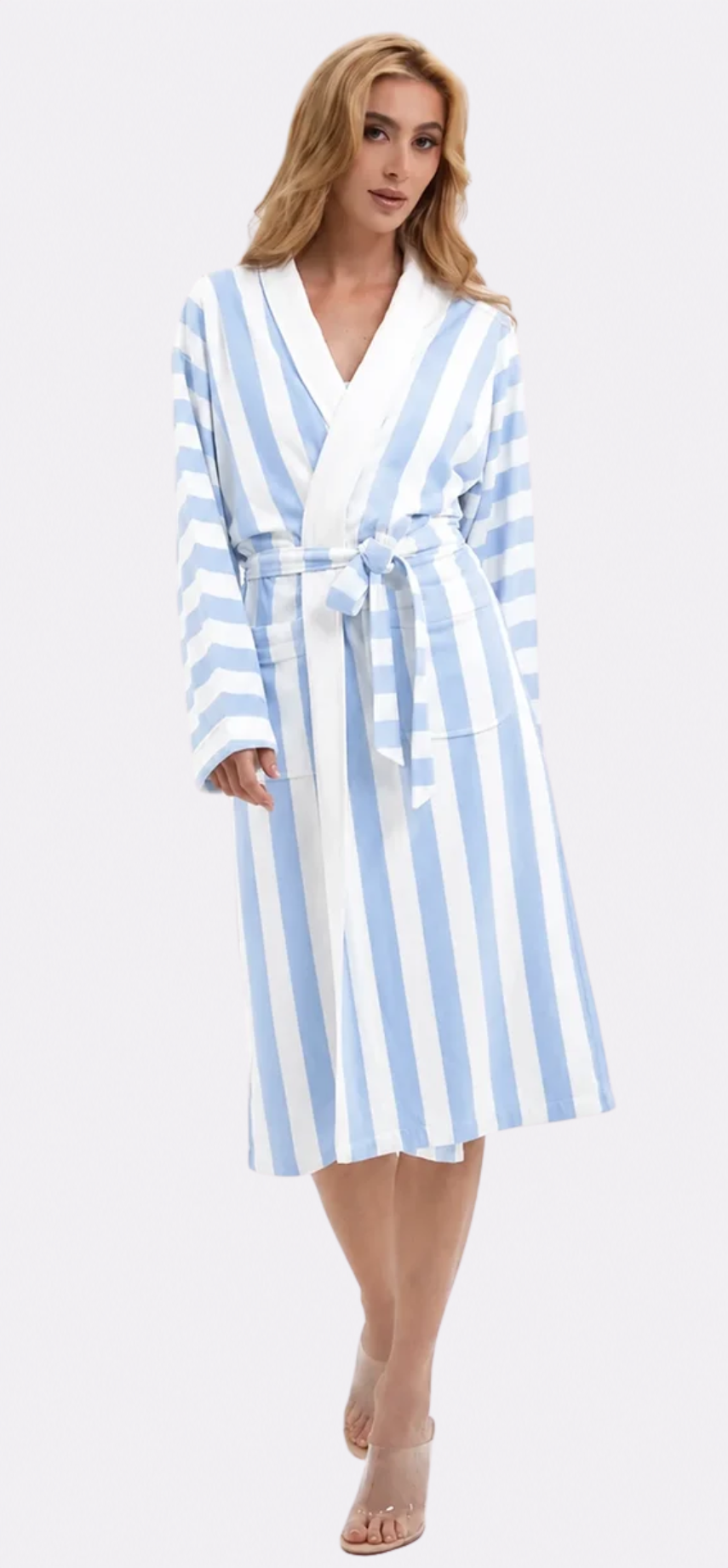 Cabana Blue Long Robe