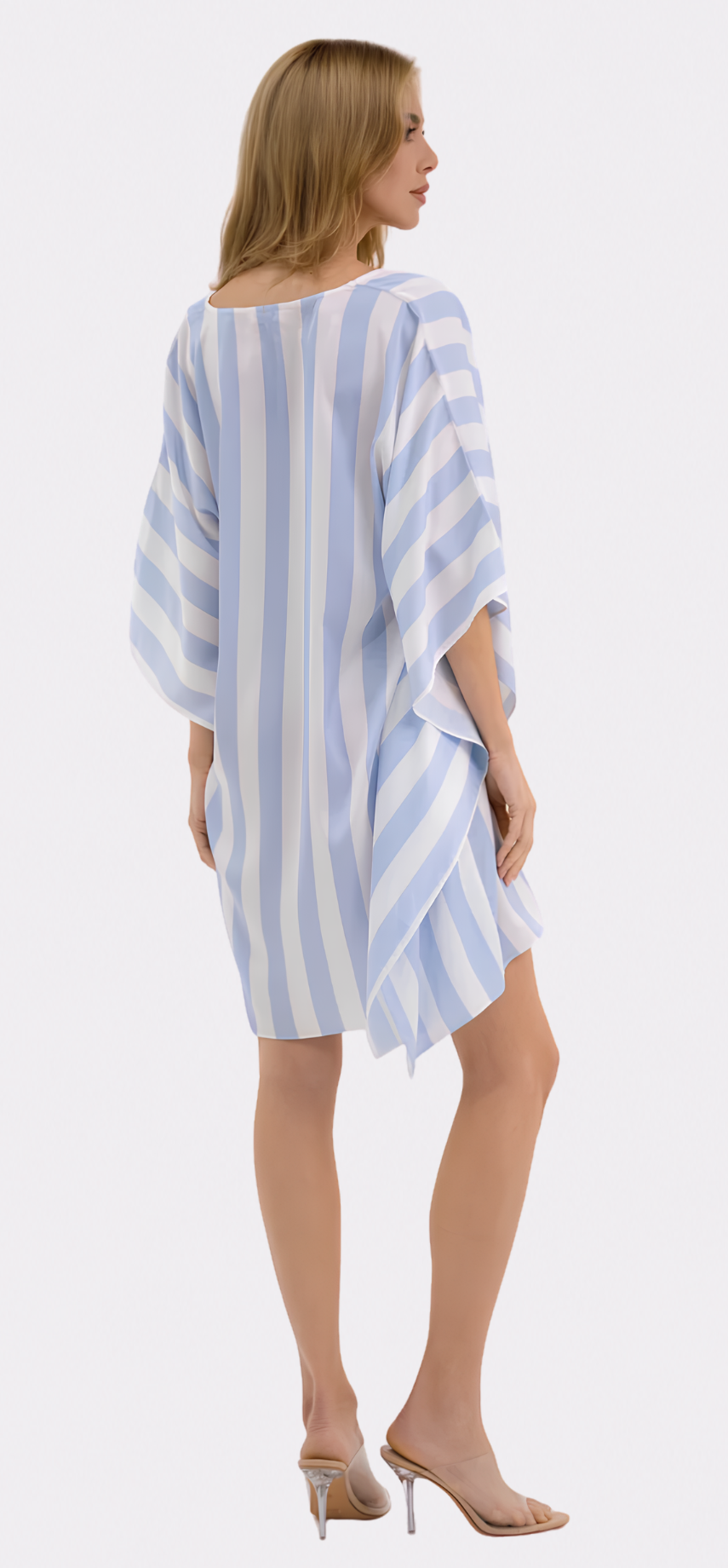 Cabana Blue Short Caftan