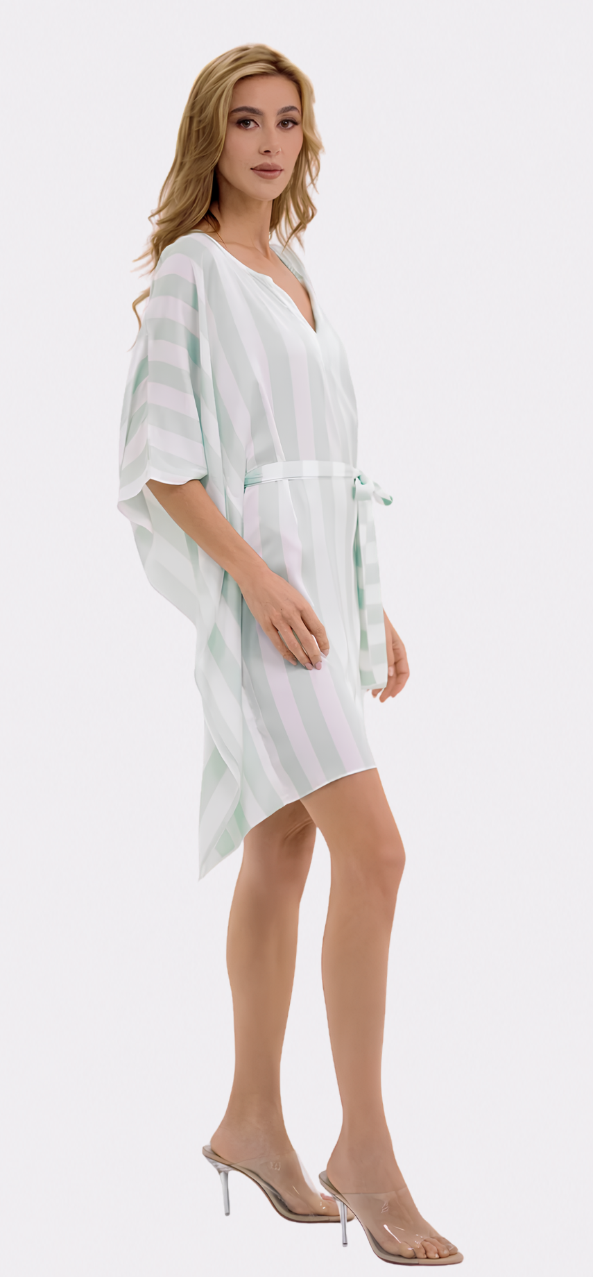 Cabana Mint Short Caftan