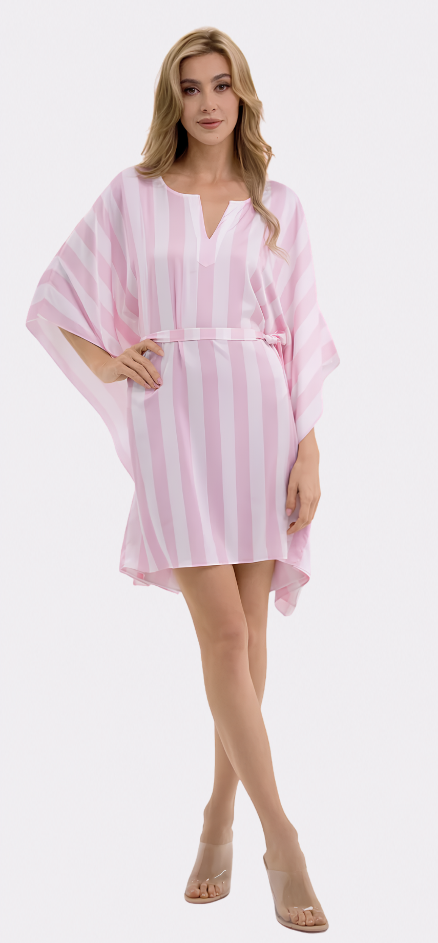 Cabana Pink Short Caftan