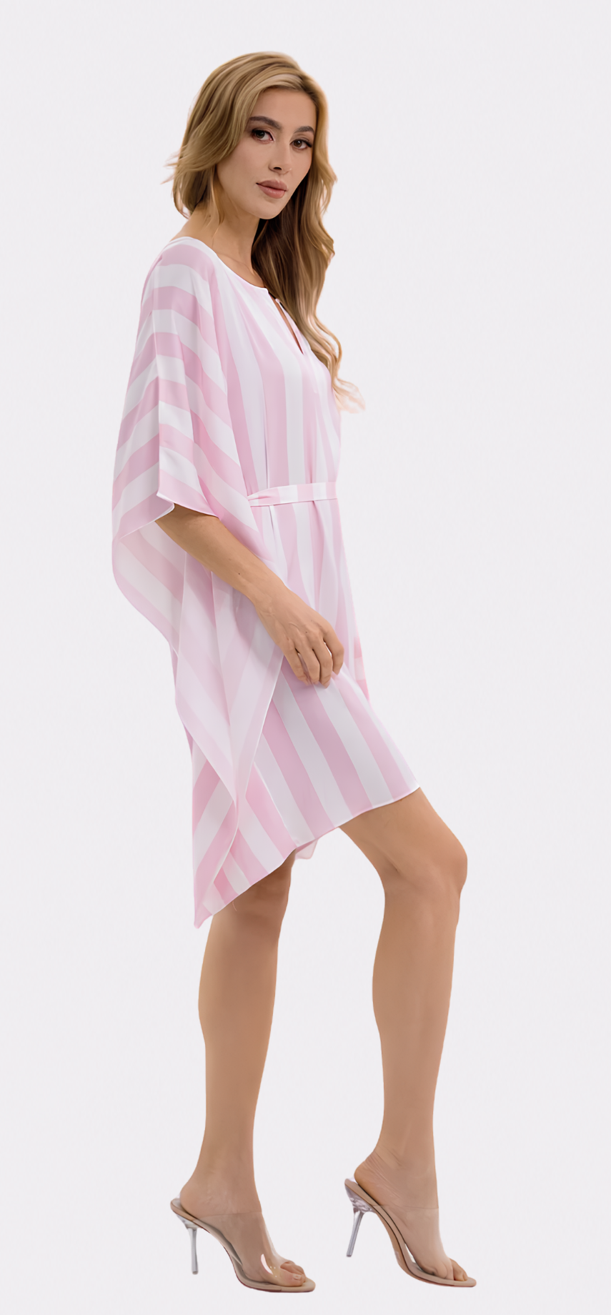 Cabana Pink Short Caftan