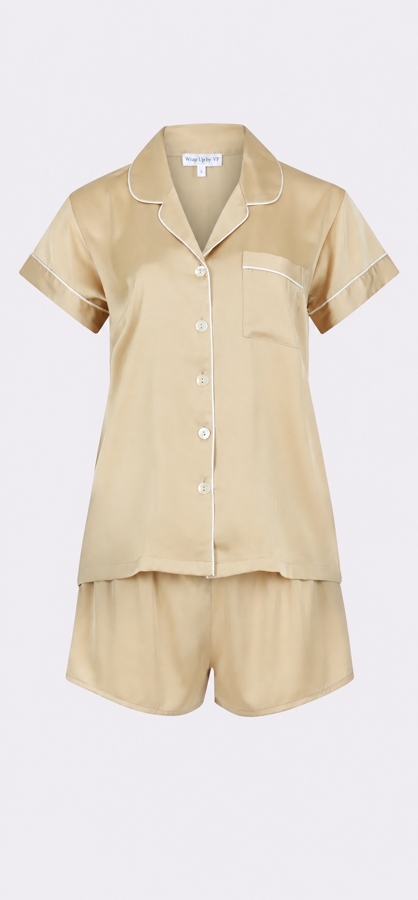 Champagne Short PJ Set