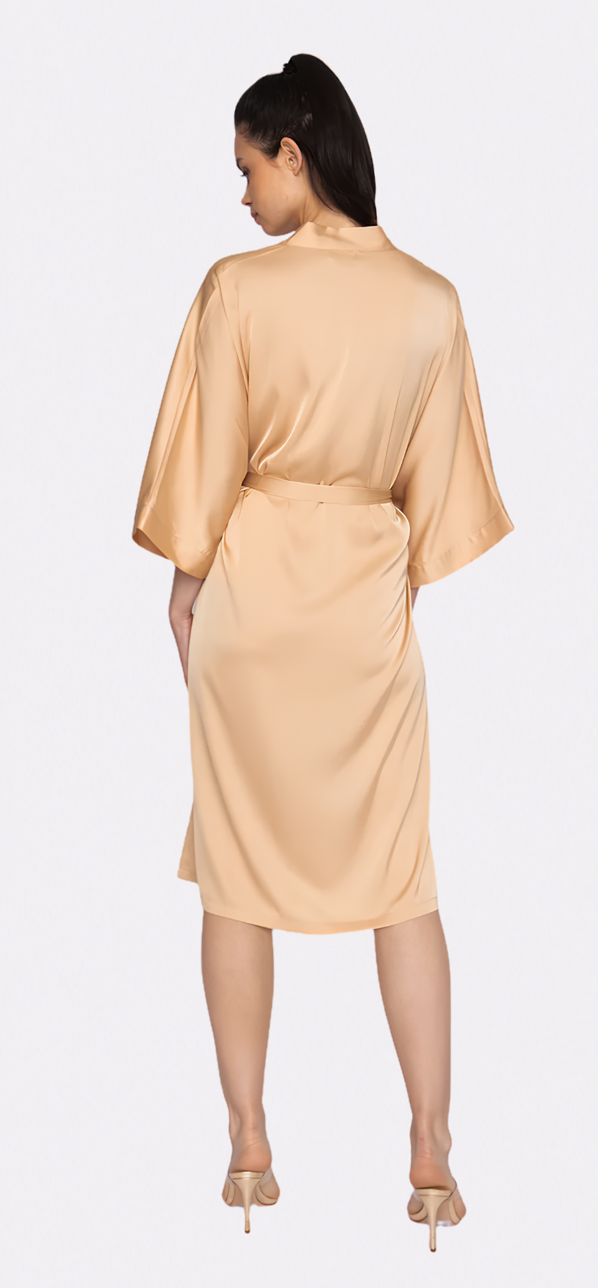 Champagne Silky Kimono