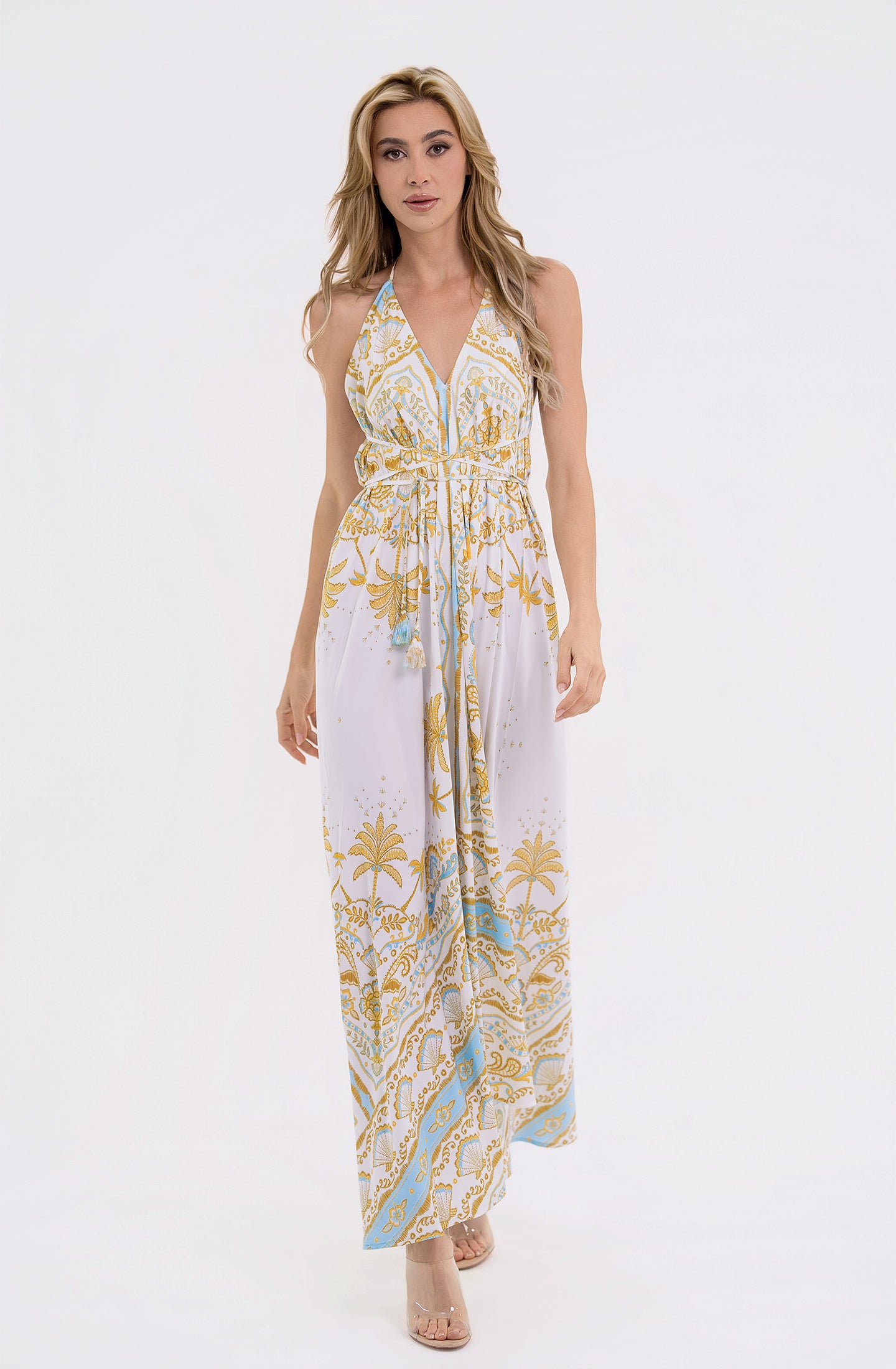Mariela Infinity Dress | Luxury Blue Multiway Dress