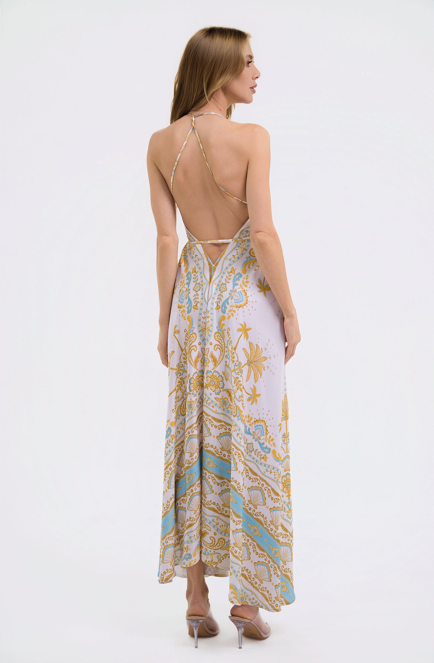 Mariela Infinity Dress | Luxury Blue Multiway Dress