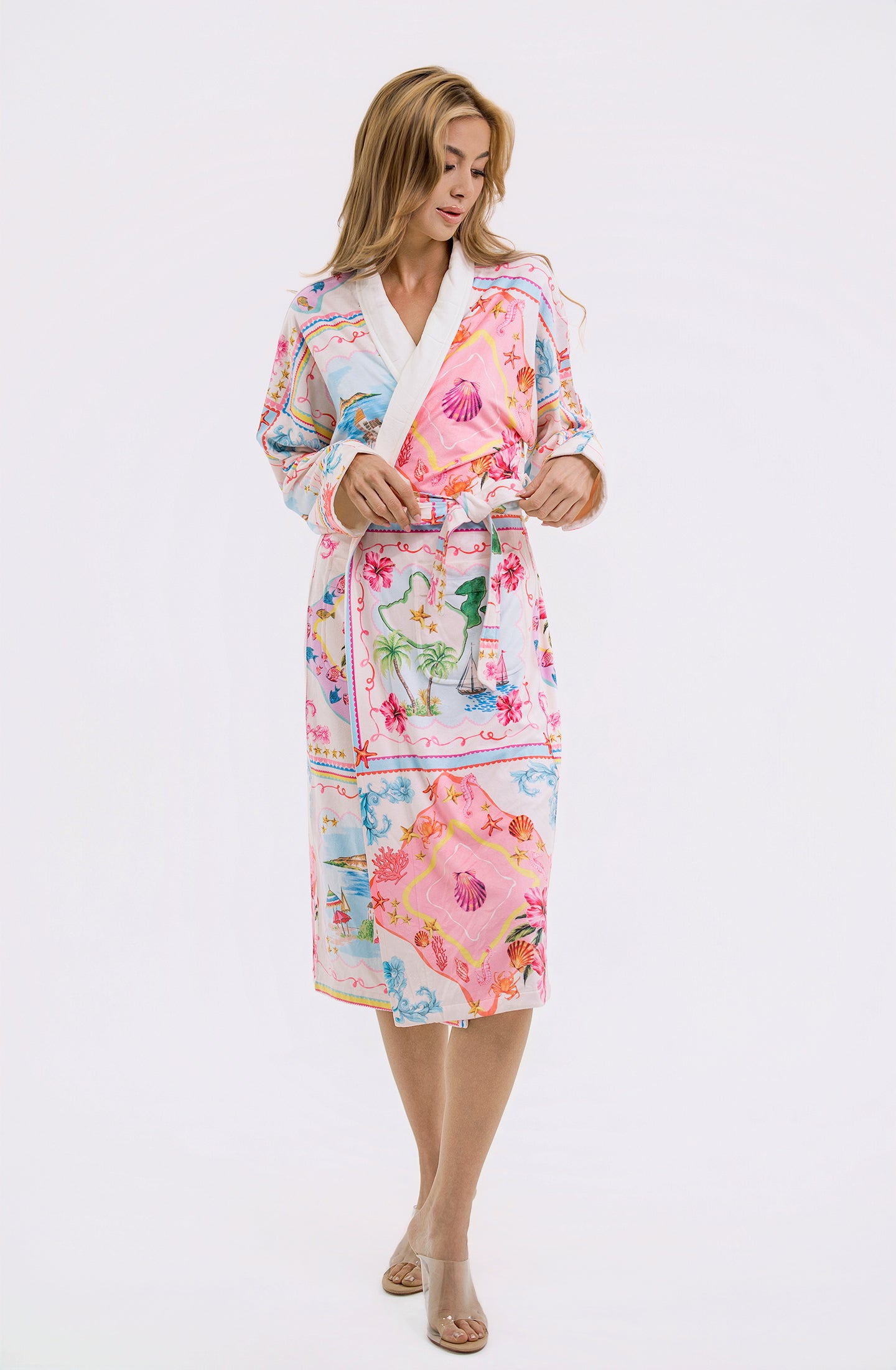 Portofino Long Robe | Luxury Resort Robe