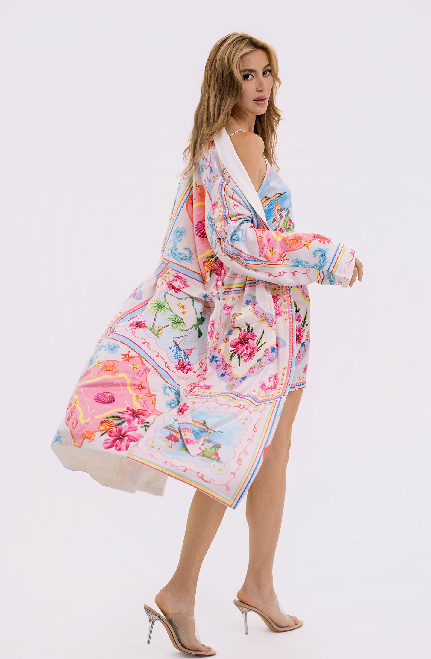 Portofino Long Robe | Luxury Resort Robe