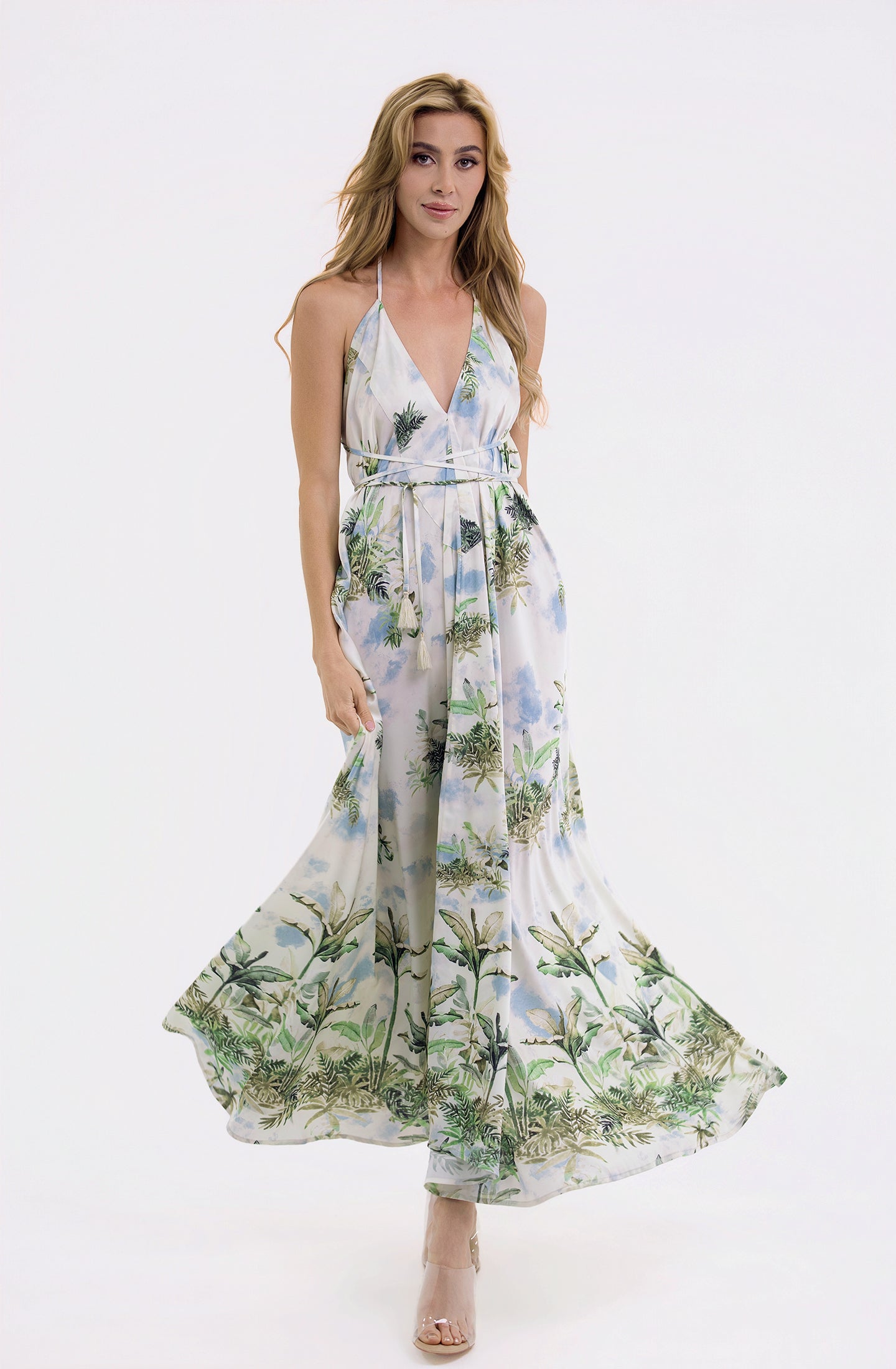 Palermo Infinity Dress | Luxury Blue Multiway Dress