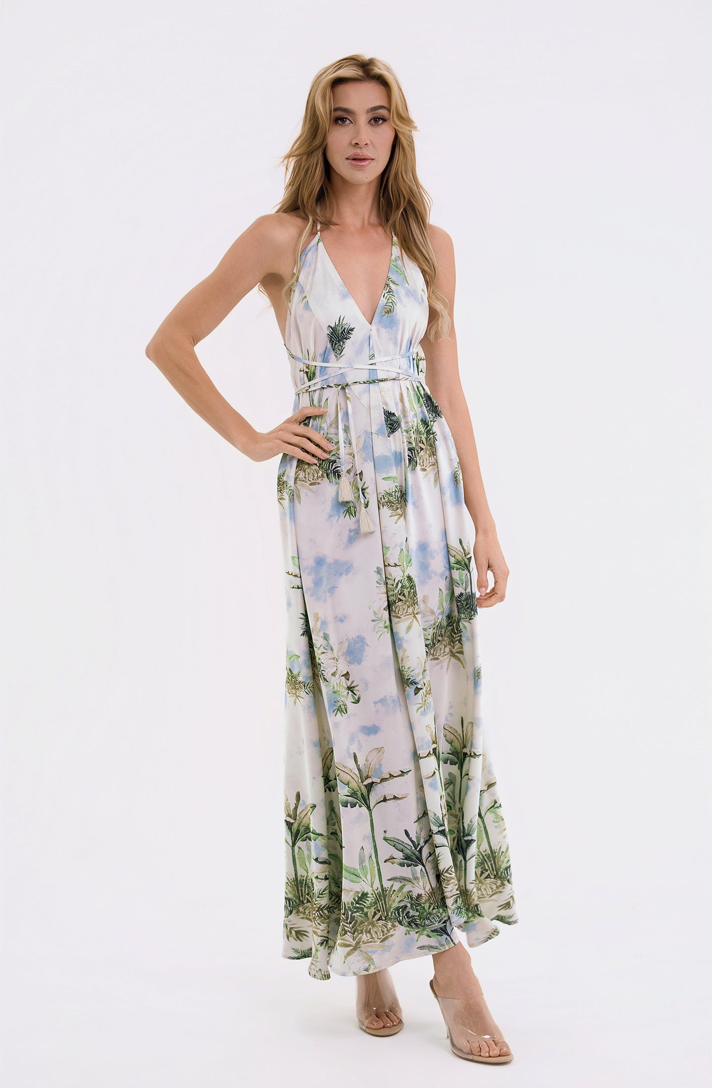 Palermo Infinity Dress | Luxury Blue Multiway Dress