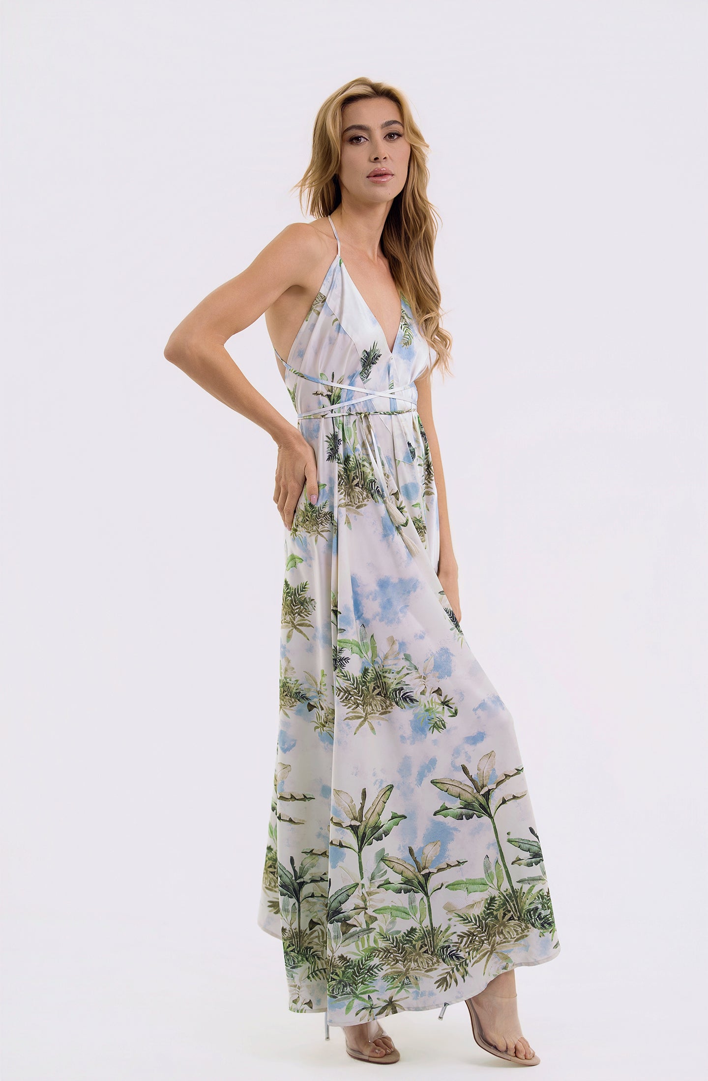 Palermo Infinity Dress | Luxury Blue Multiway Dress