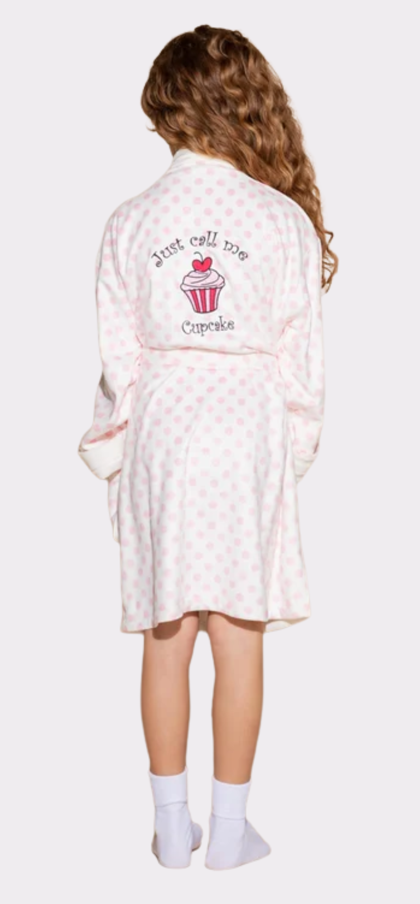 Daisy w/ Cupcake Kids Robe (Embroidery)