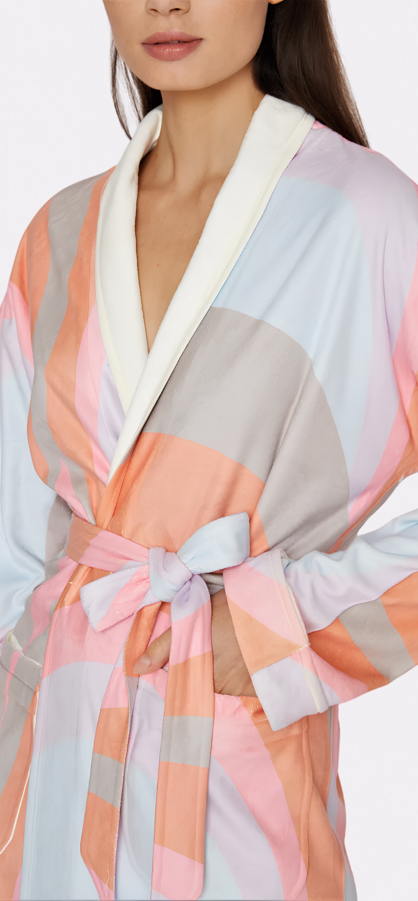 Diva Scoop Mango Long Robe