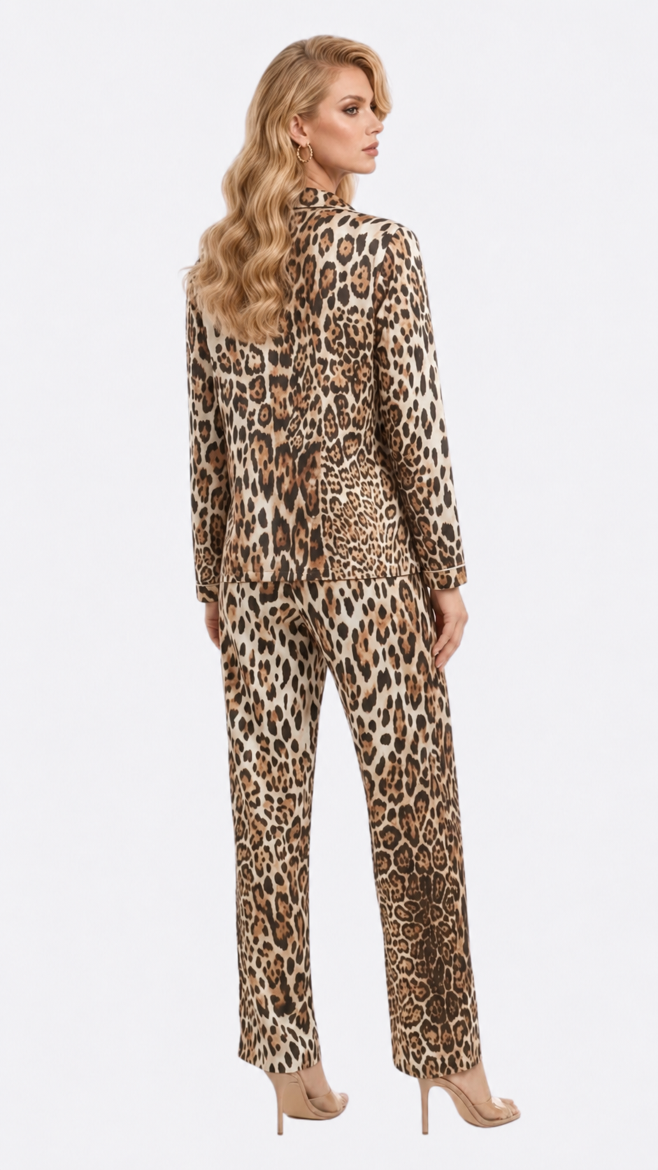 Donatella Long PJ Set