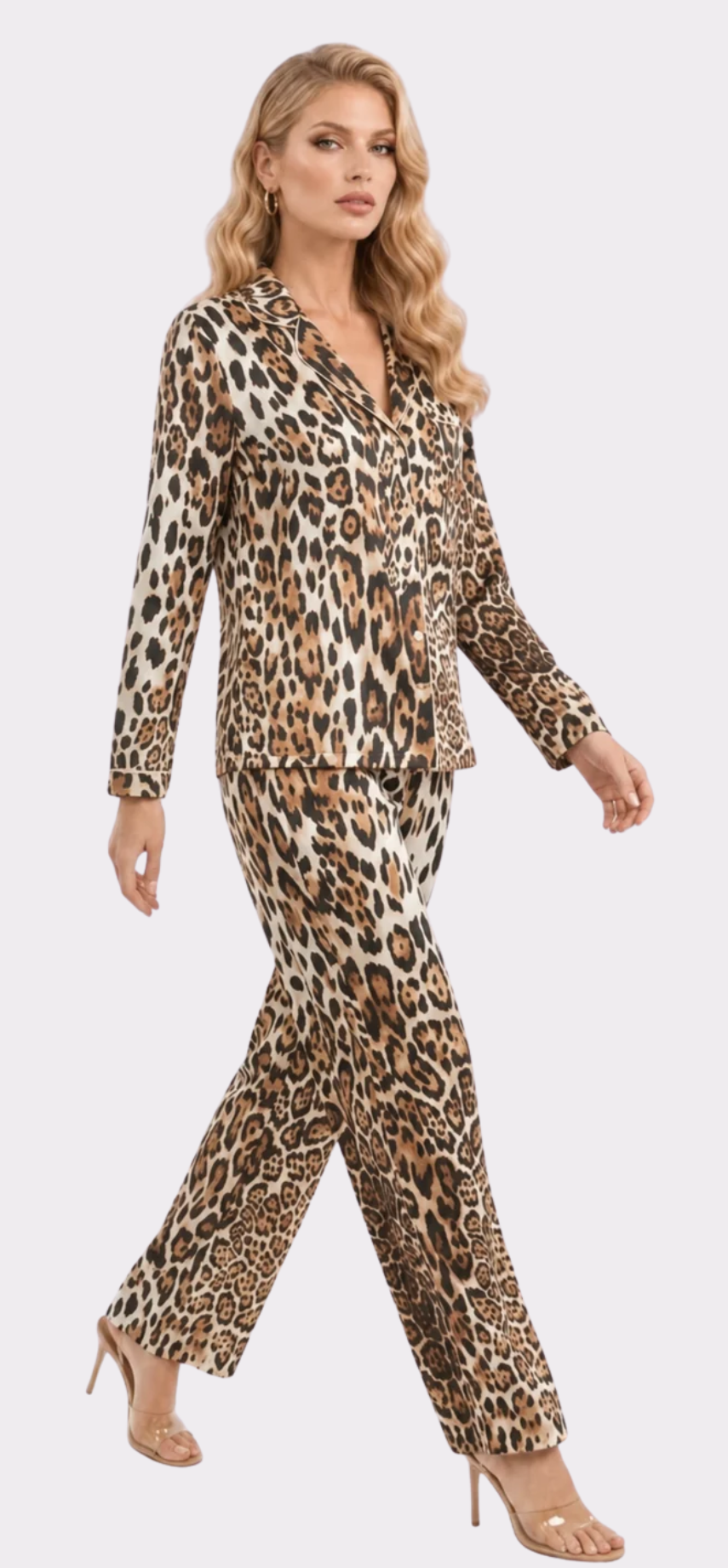 Donatella Long PJ Set