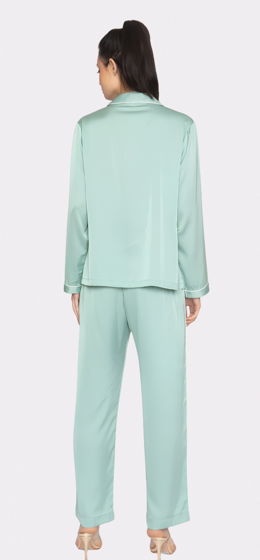 Green Tea Long PJ Set
