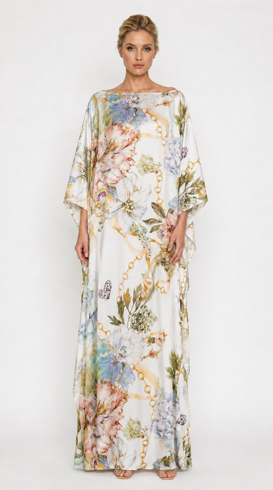 La Bohème 3-Way Convertible Caftan with belt
