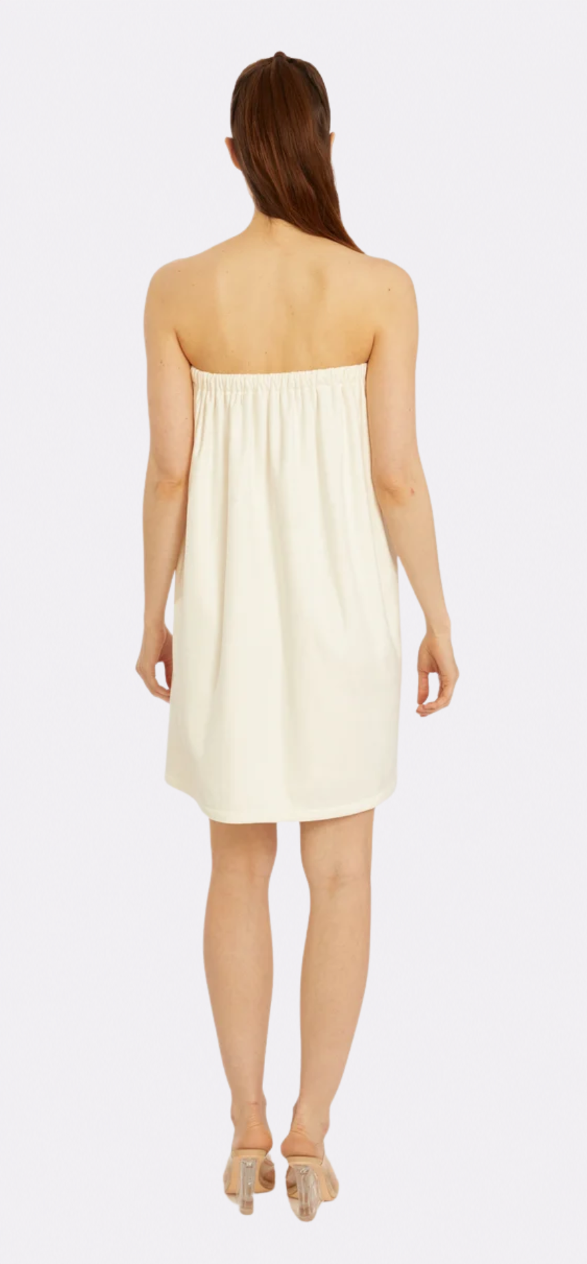 Je T’aime Spa Wrap – Cream Towel Wrap with Velcro