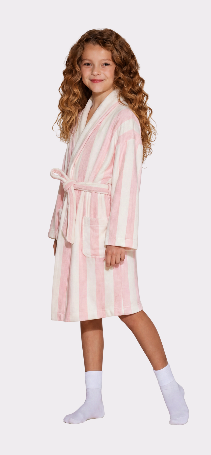 Kid Robes Cabana Pink