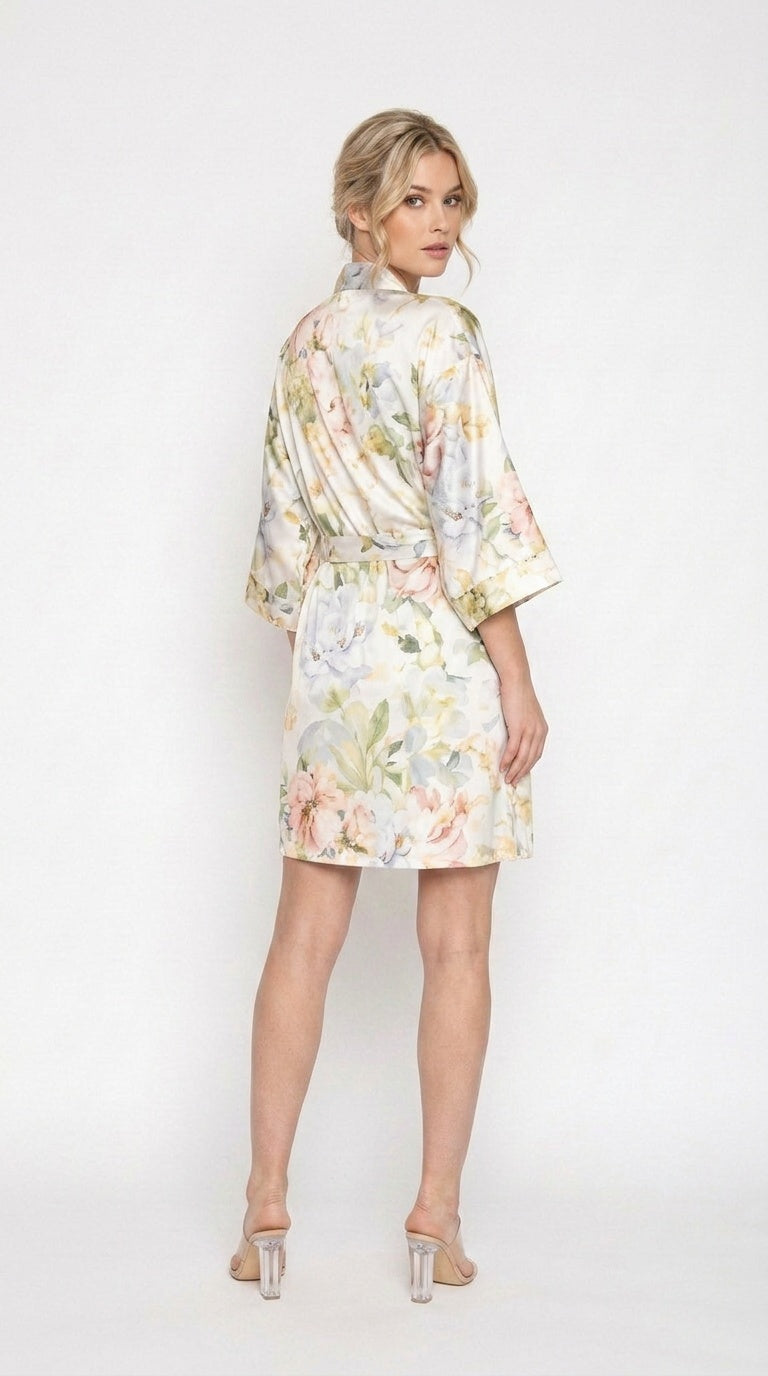 La Boheme Poly-Silk Kimono Robe | Wrap Up by VP