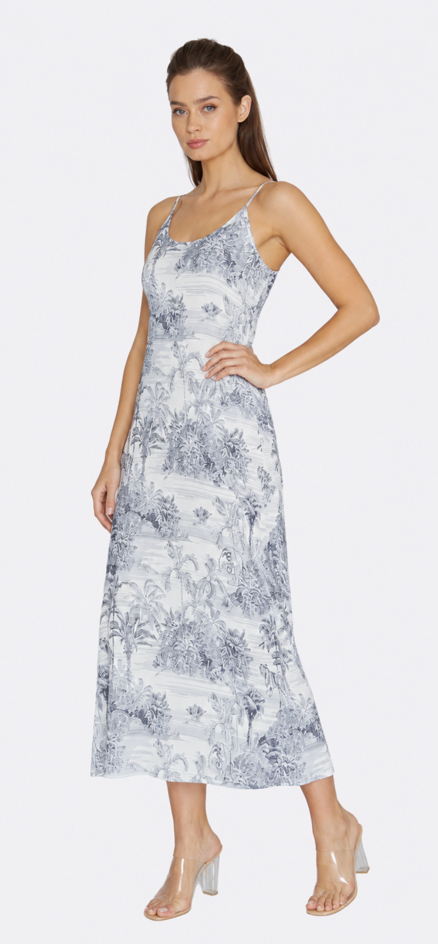 Landscape Grey Long Chemise